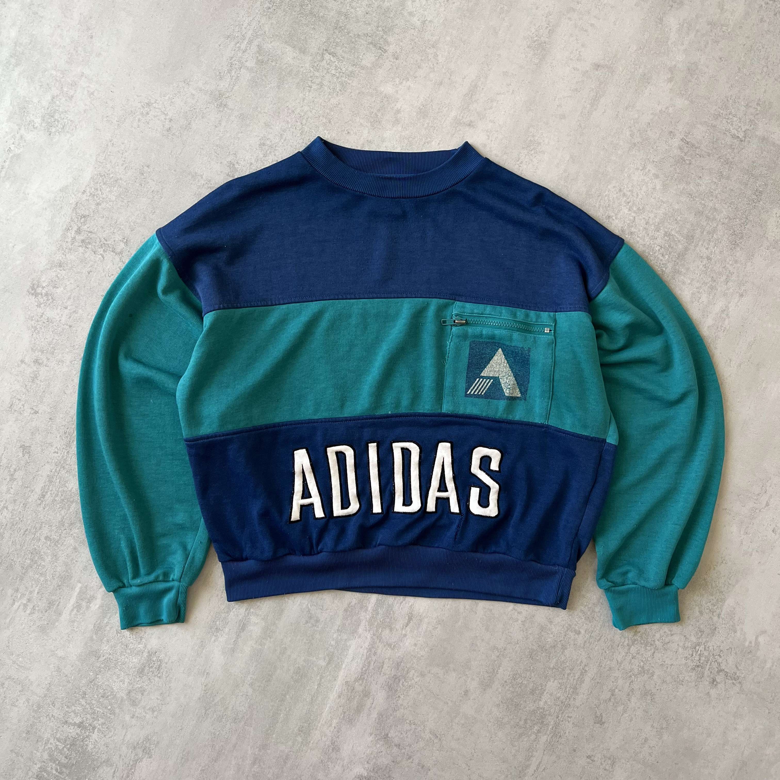 Adidas RARE 1980s crewneck sweatshirt (M)