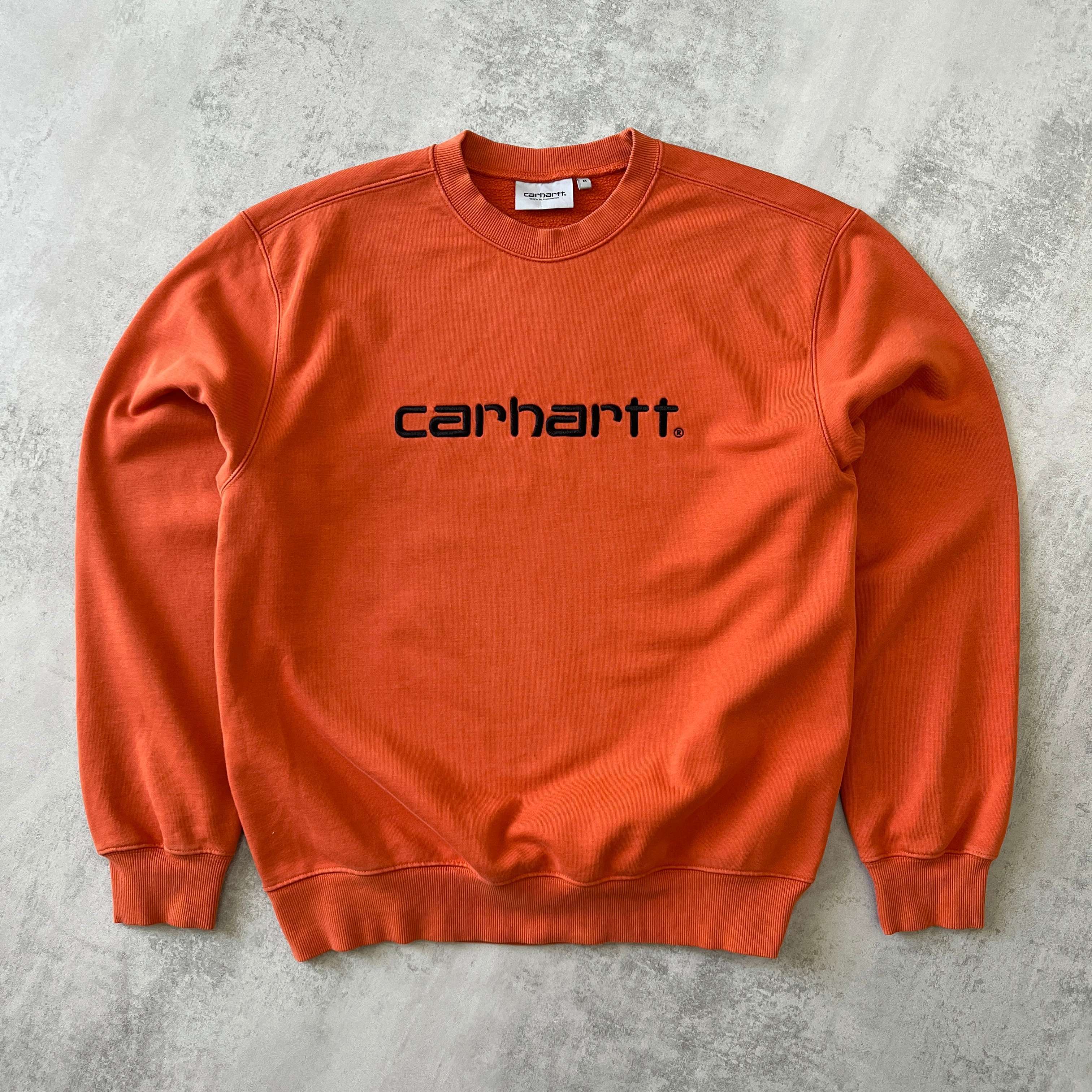 Carhartt 2019s heavyweight embroidered sweatshirt (M)