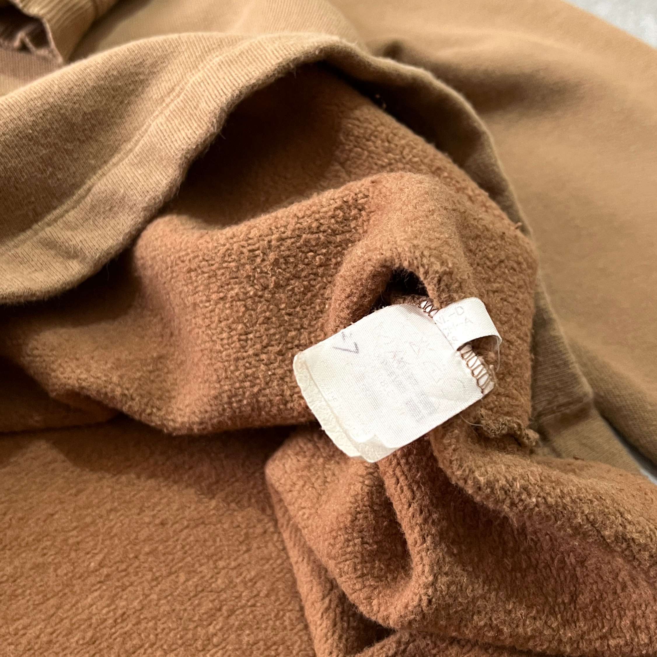 Fendi RARE 1990s embroidered BROWN sweatshirt (M)