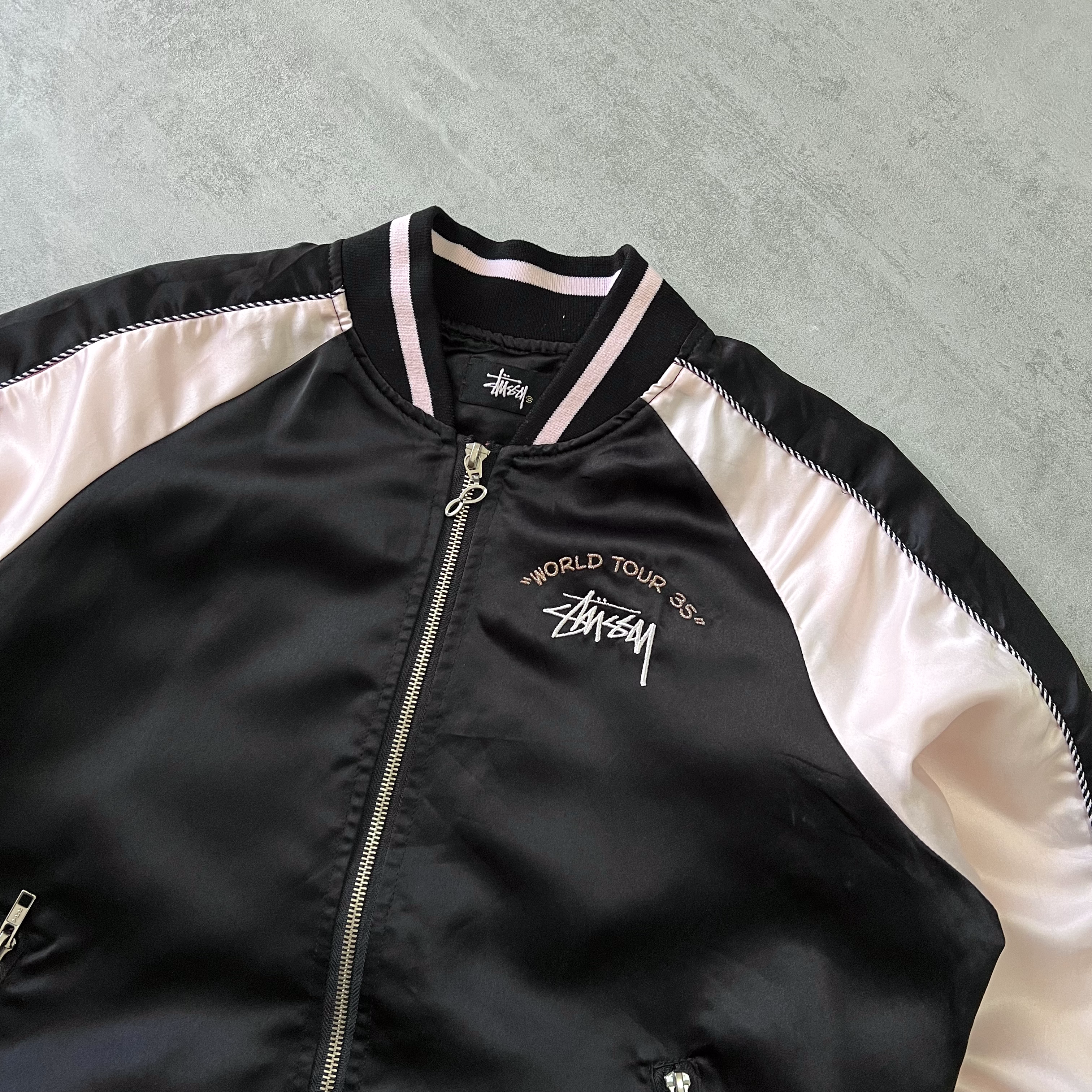 Stussy RARE 2000s varsity jacket (S)