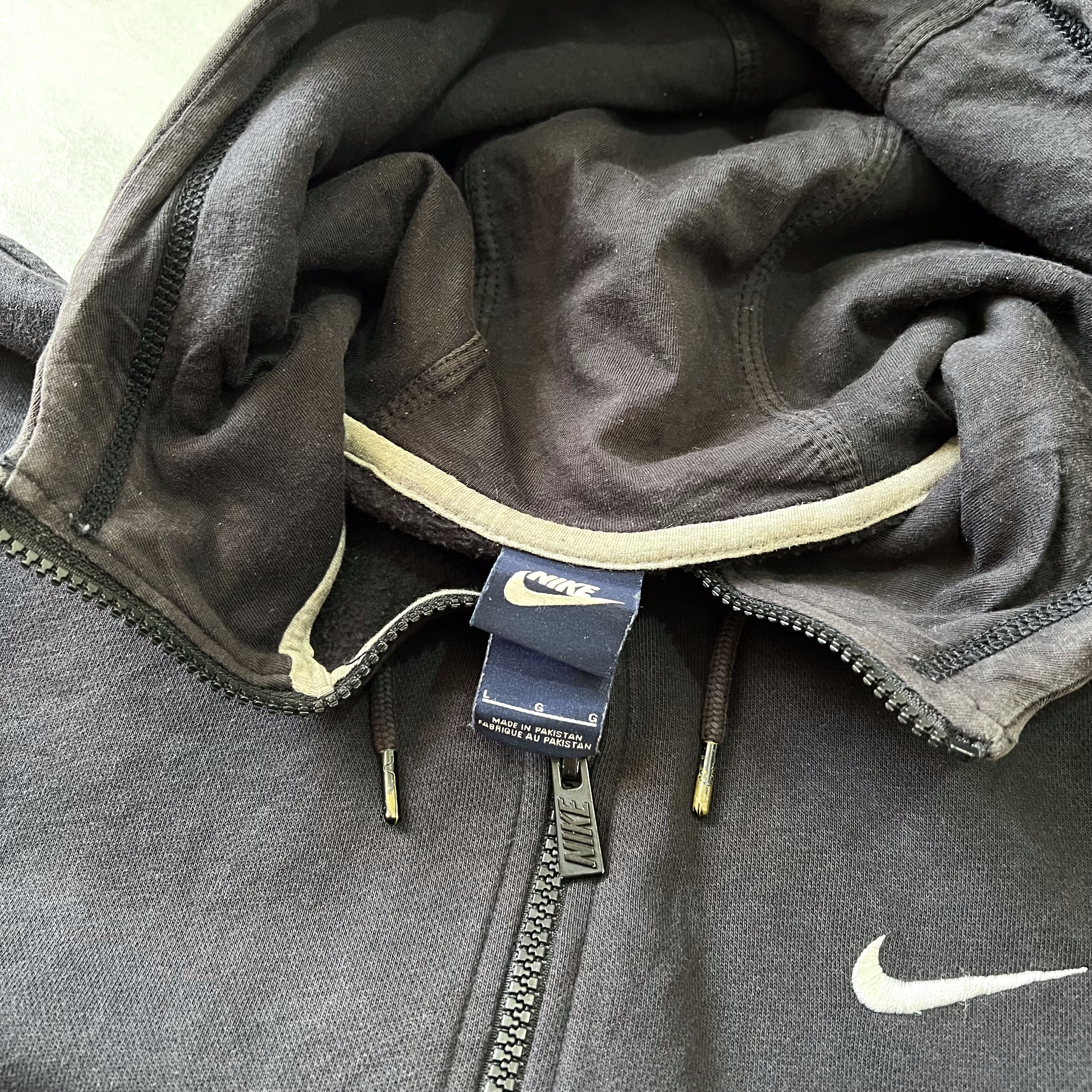 Nike 2000s zip hoodie (L)
