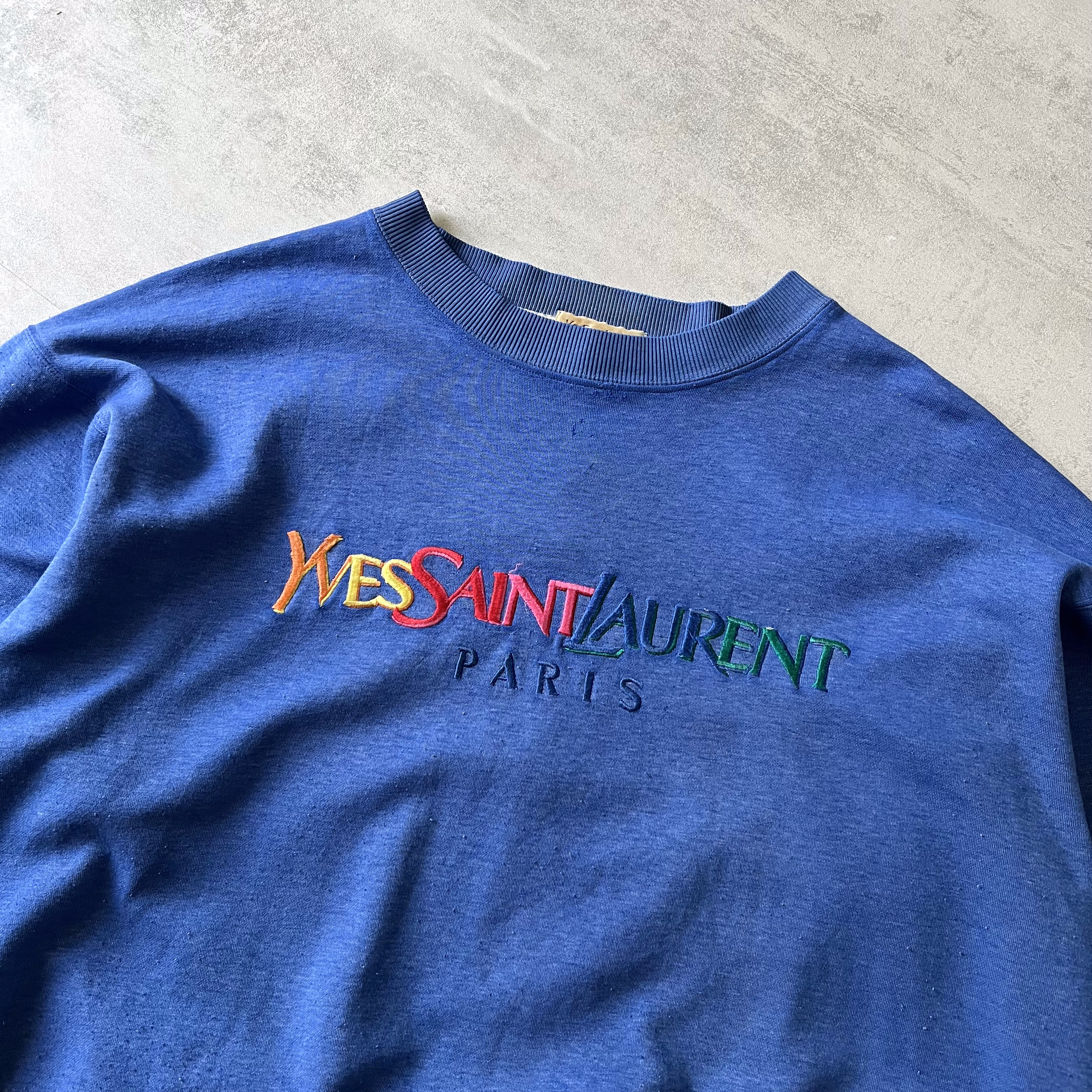 YSL RARE 1990s crewneck sweatshirt (L)