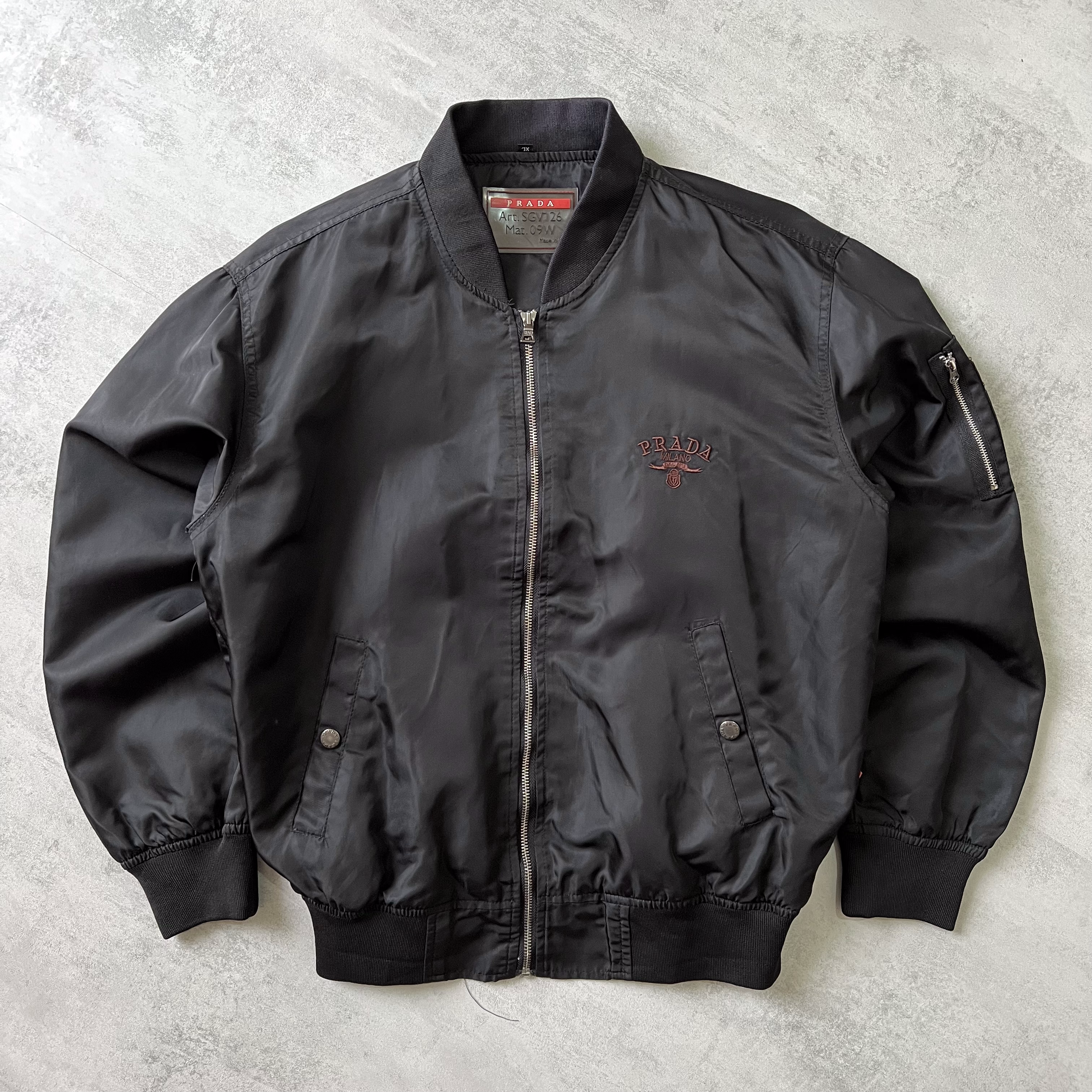 Prada RARE 2000s varsity jacket (M)