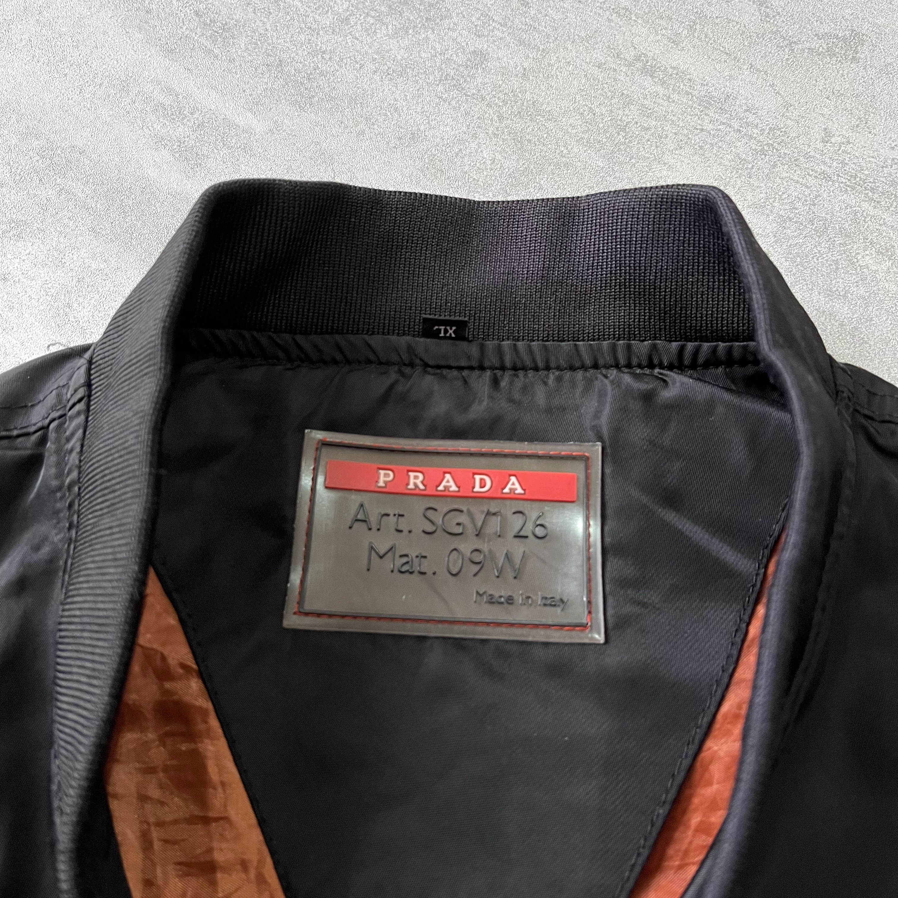 Prada RARE 2000s varsity jacket (M)
