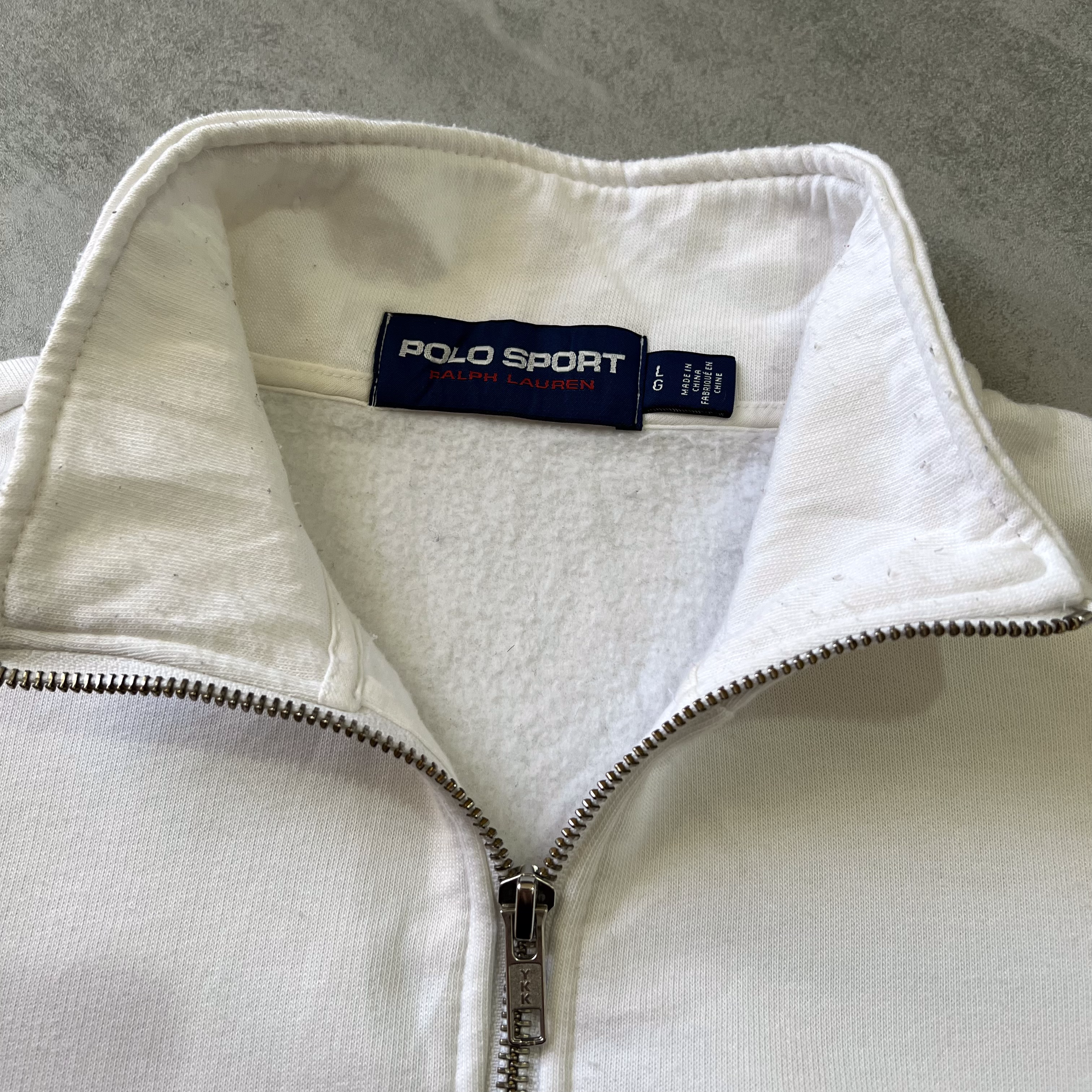 Ralph Lauren 2000s 1/4 zip sweatshirt (L)
