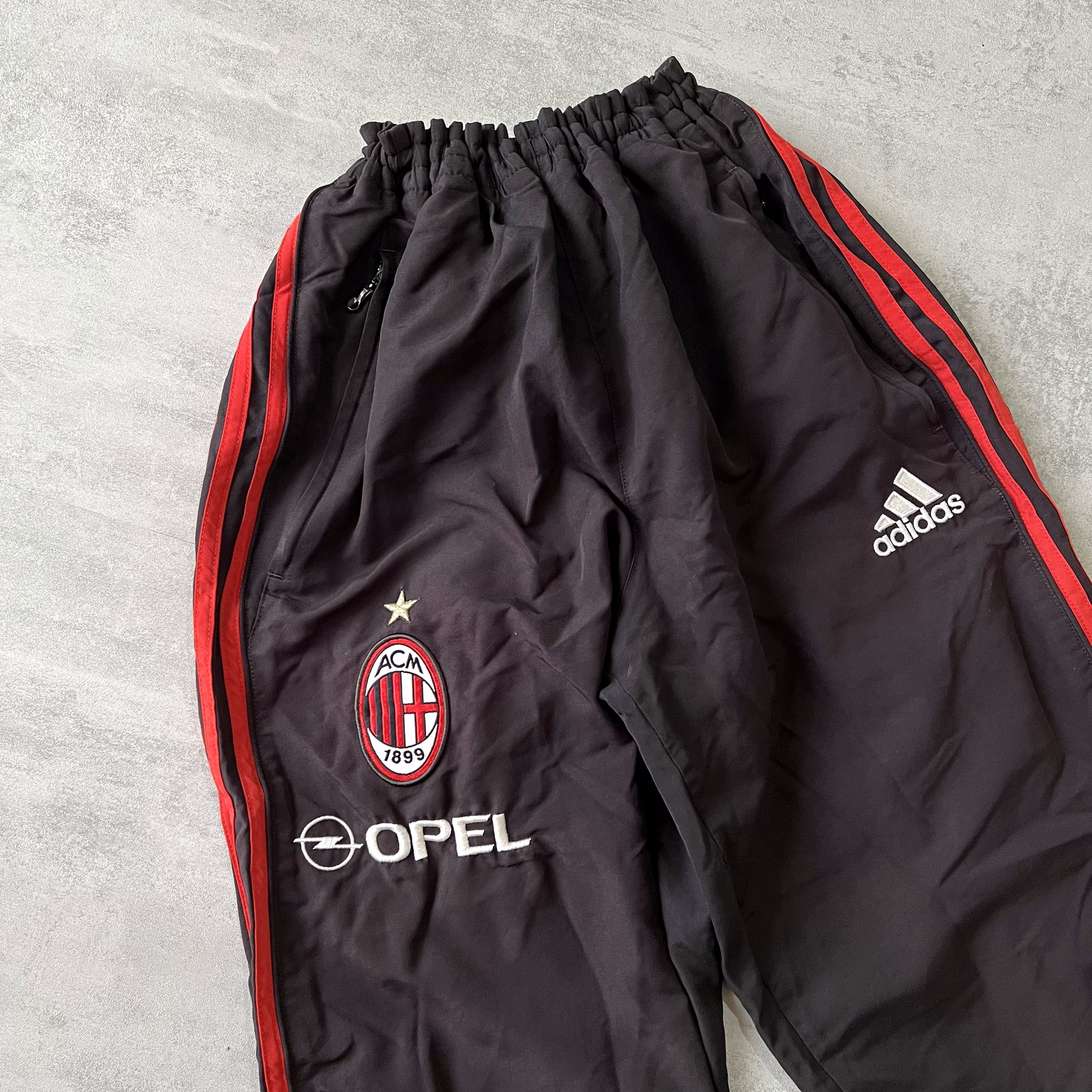 Adidas AC Milan 2000s trackpants (L)
