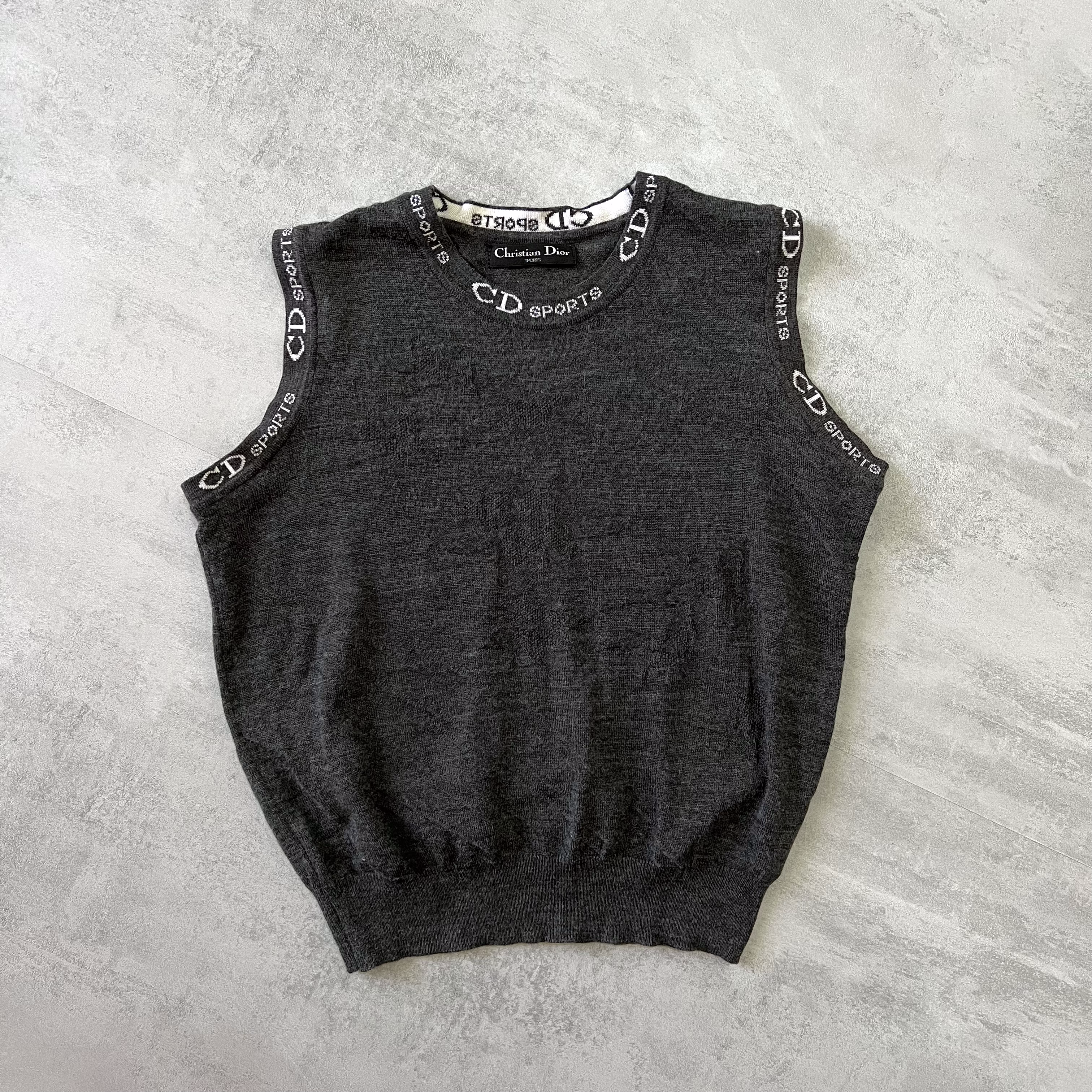Dior RARE 1990s heavyweight vest (S)