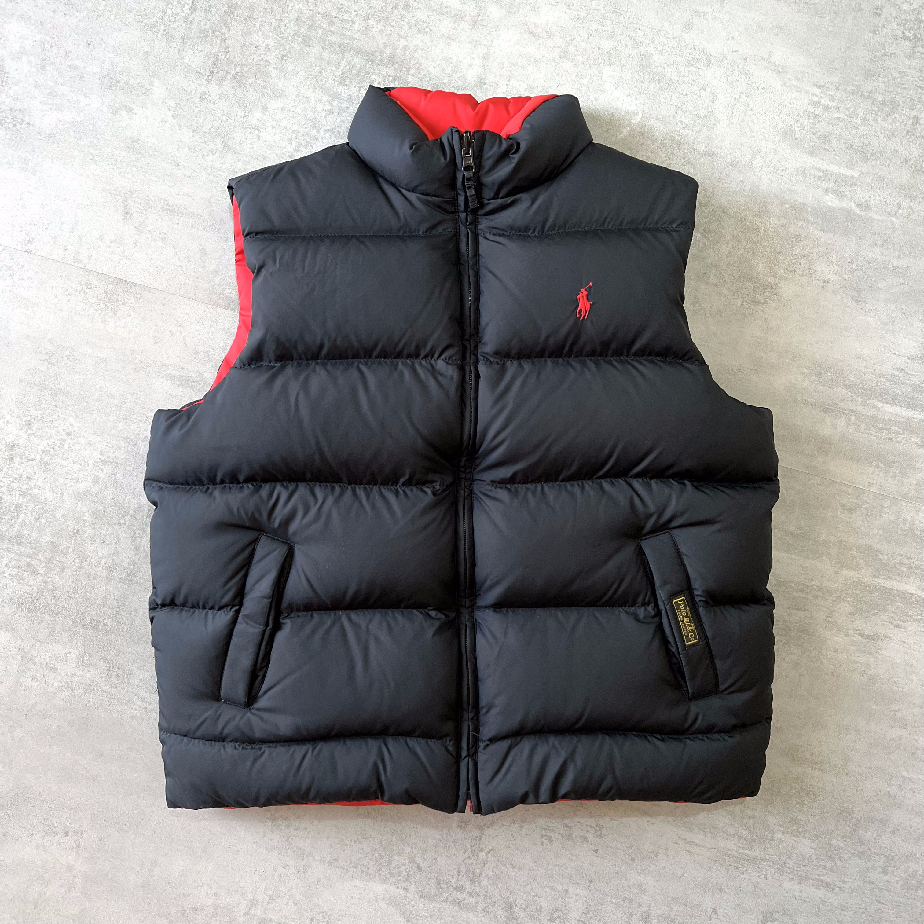 Ralph Lauren 1990s down puffer gilet (XL)