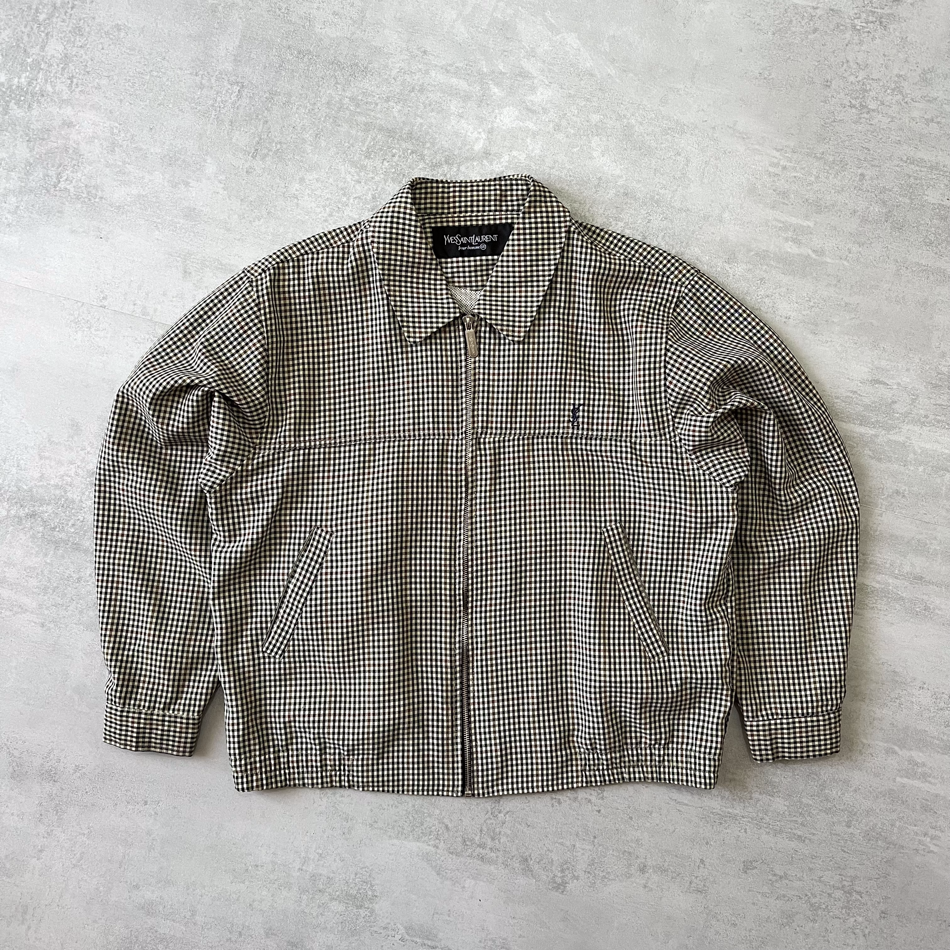 YSL RARE 1990s harrington jacket (M)
