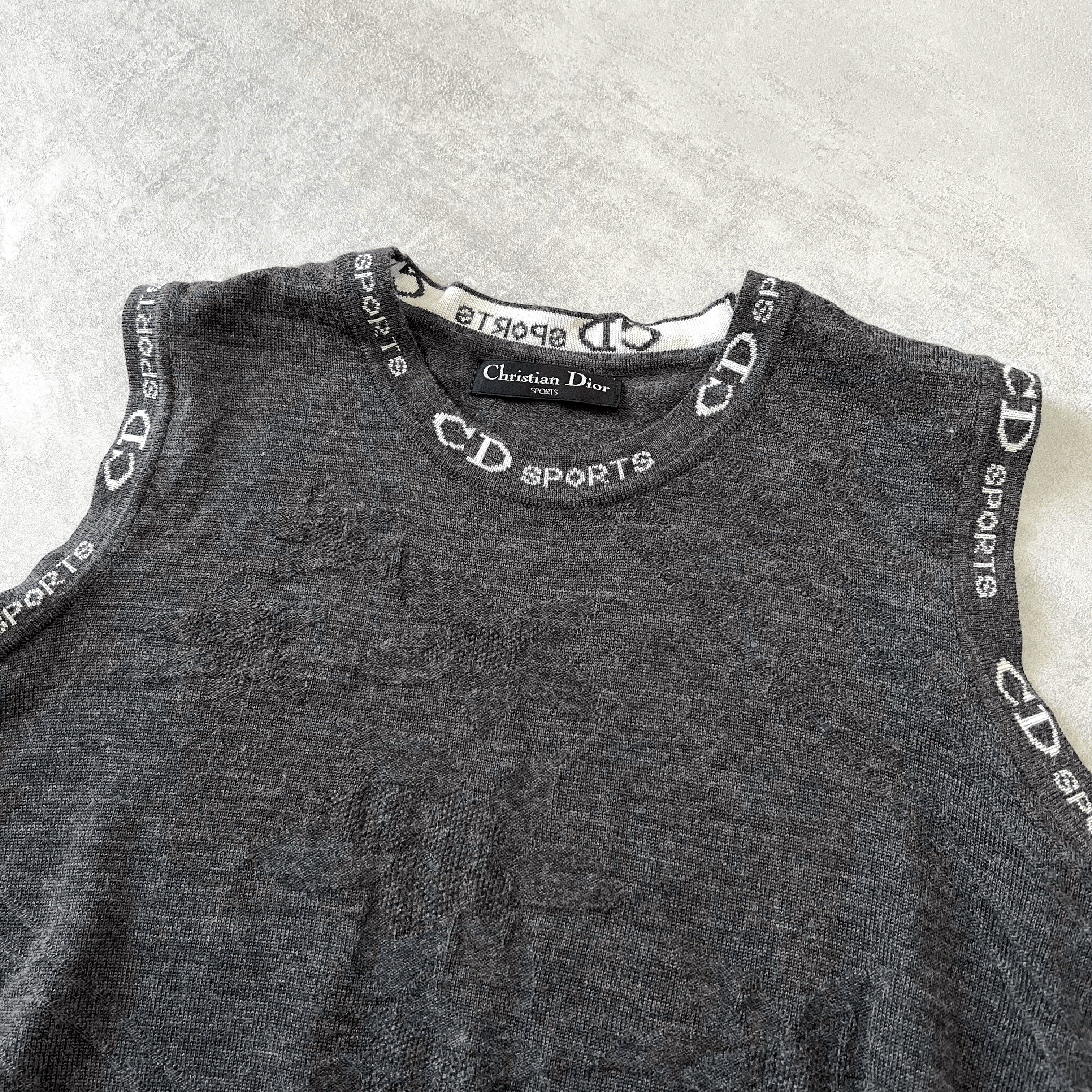 Dior RARE 1990s heavyweight vest (S)
