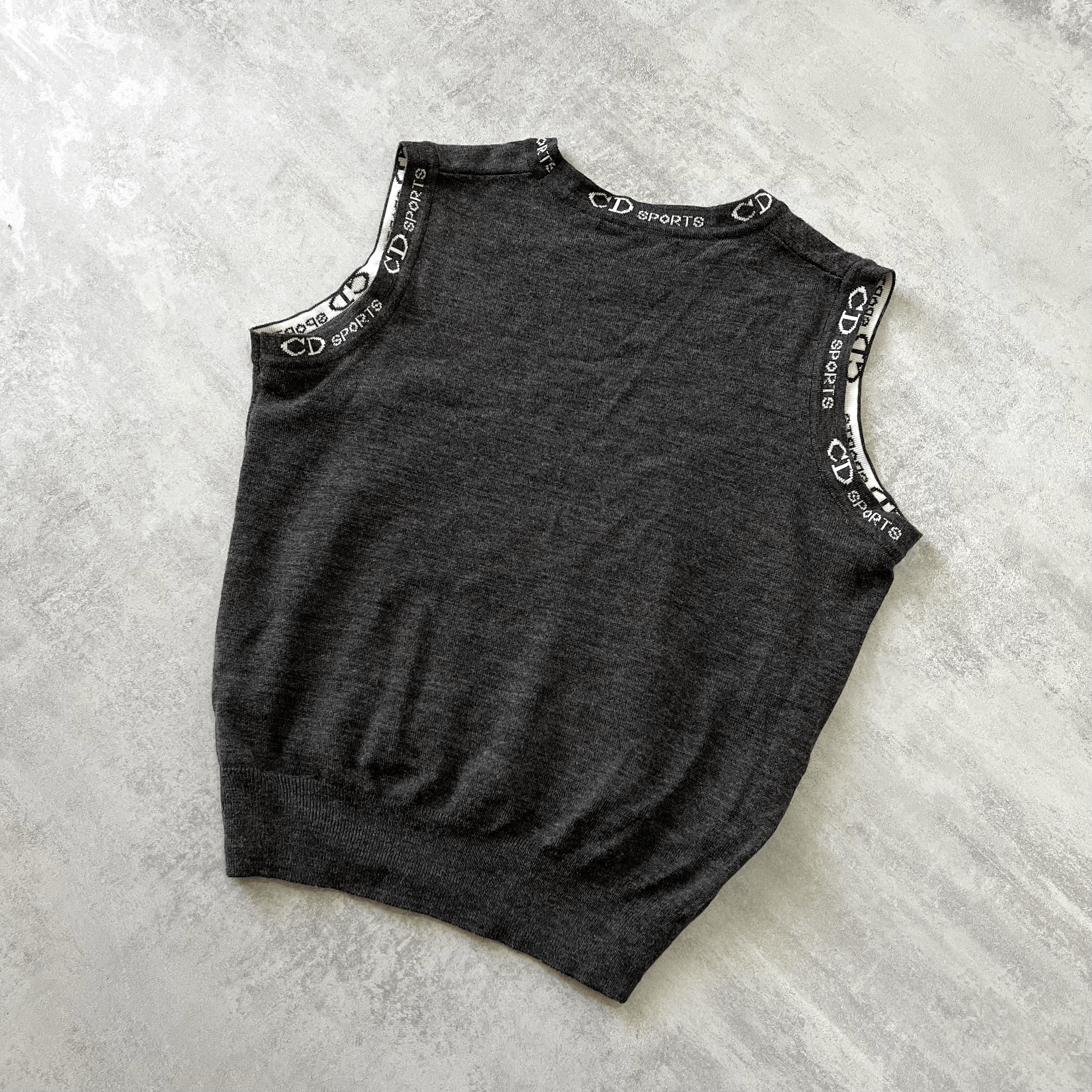 Dior RARE 1990s heavyweight vest (S)