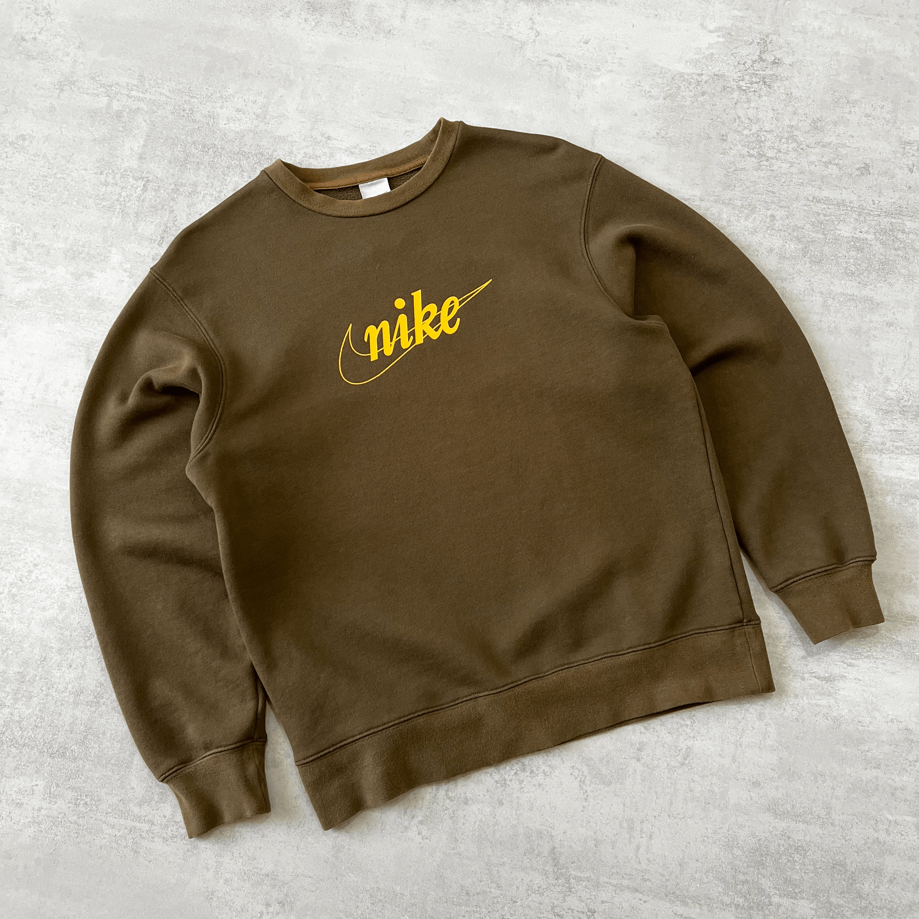 Nike 1990s heavyweight emboredired sweatshirt (L)
