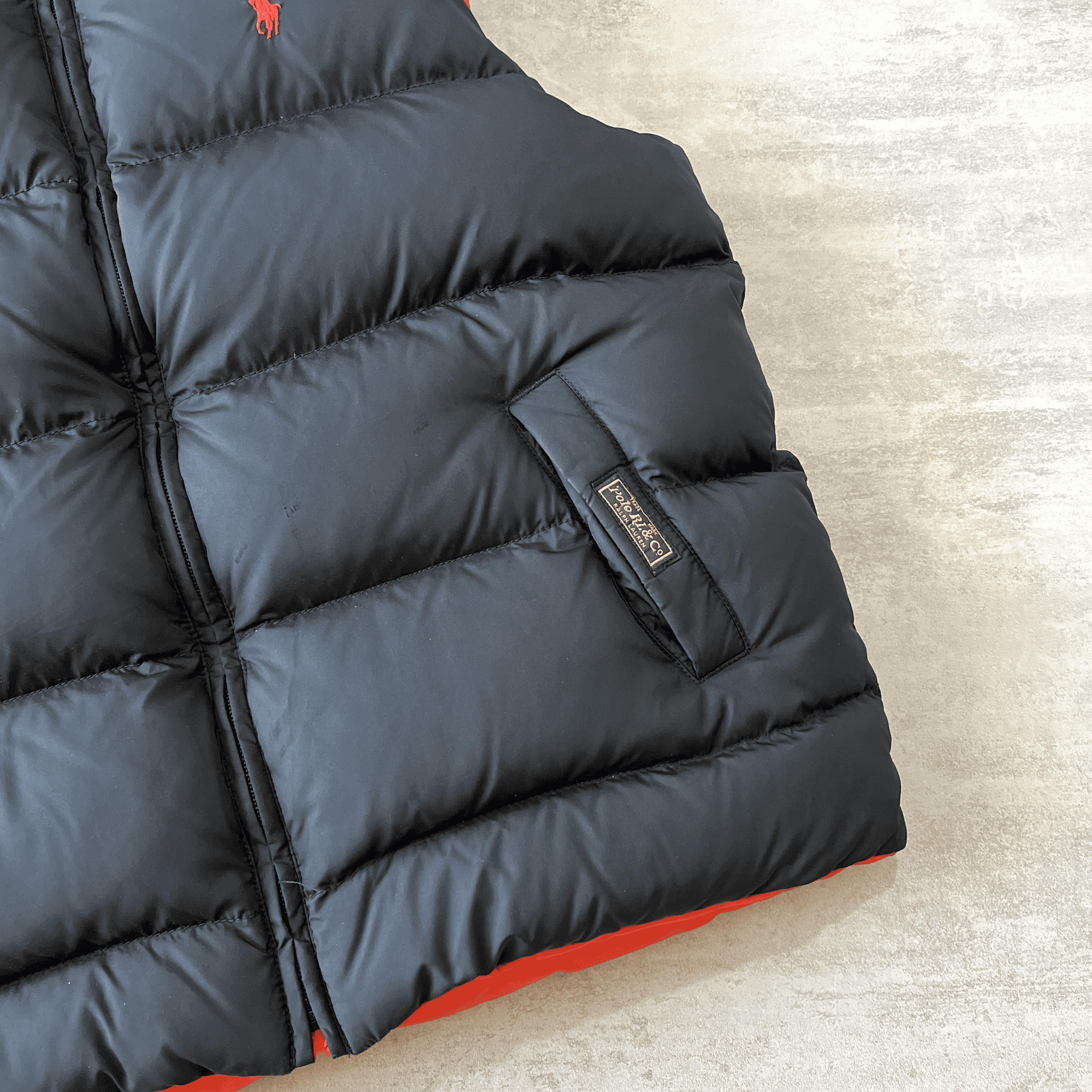 Ralph Lauren 1990s down puffer gilet (XL)
