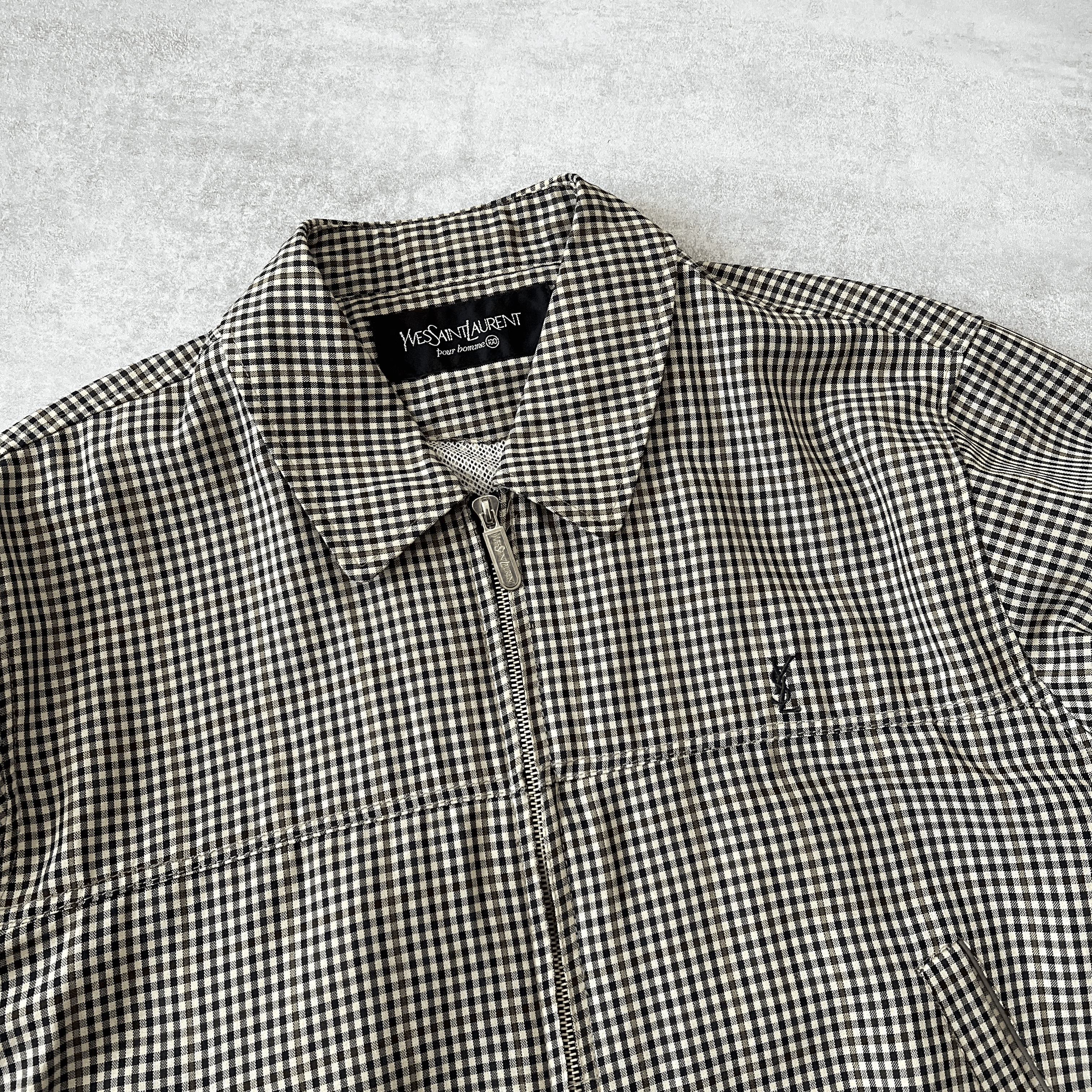 YSL RARE 1990s harrington jacket (M)