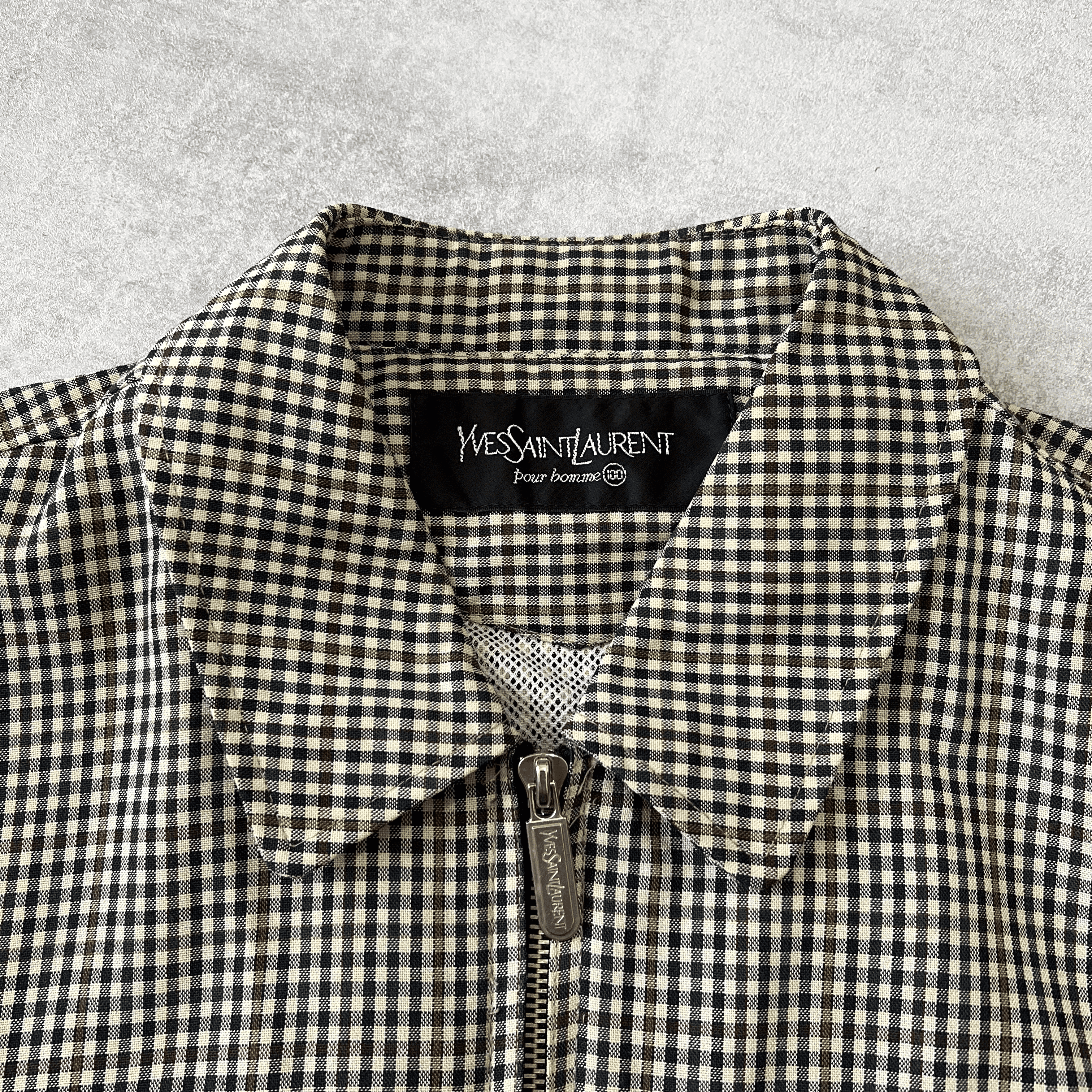 YSL RARE 1990s harrington jacket (M)