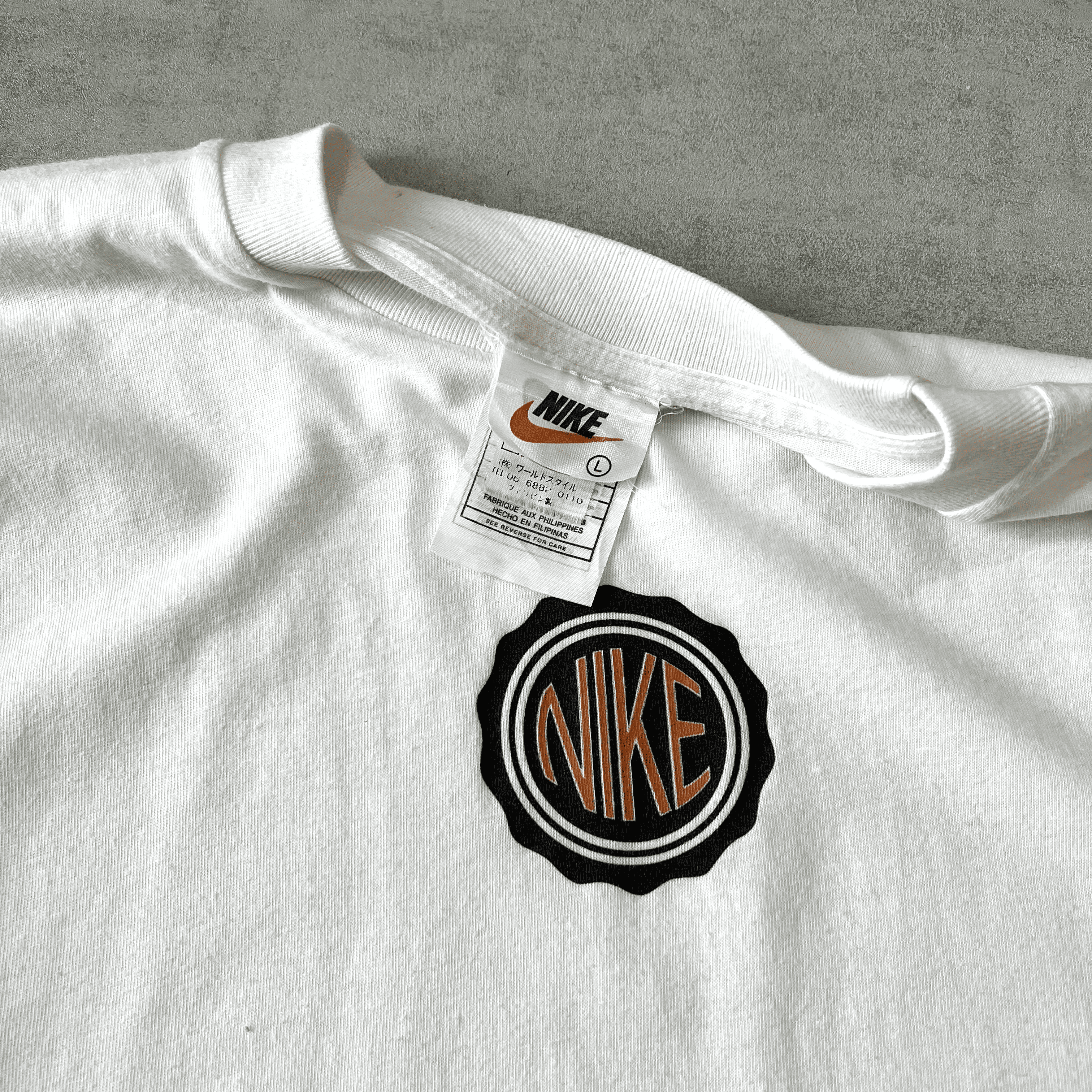 Nike 1990s heavyweight long-sleeves t-shirt (L)