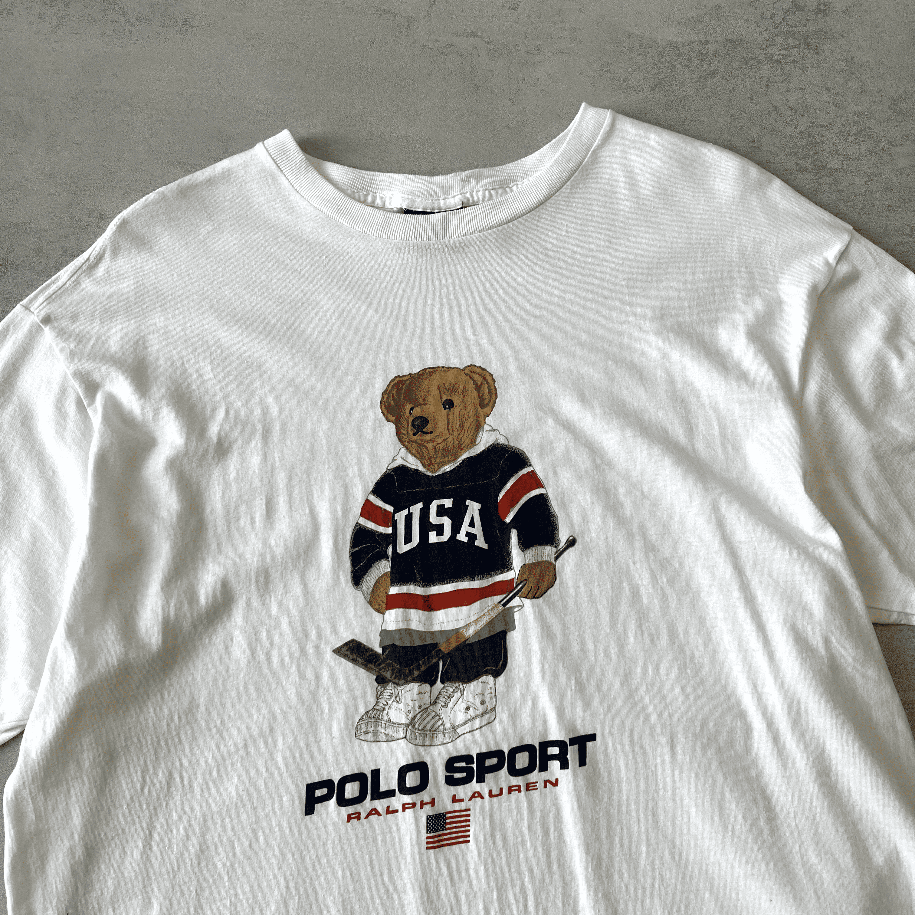 Polo Sport Ralph Lauren 1990s heavyweight t-shirt (L)
