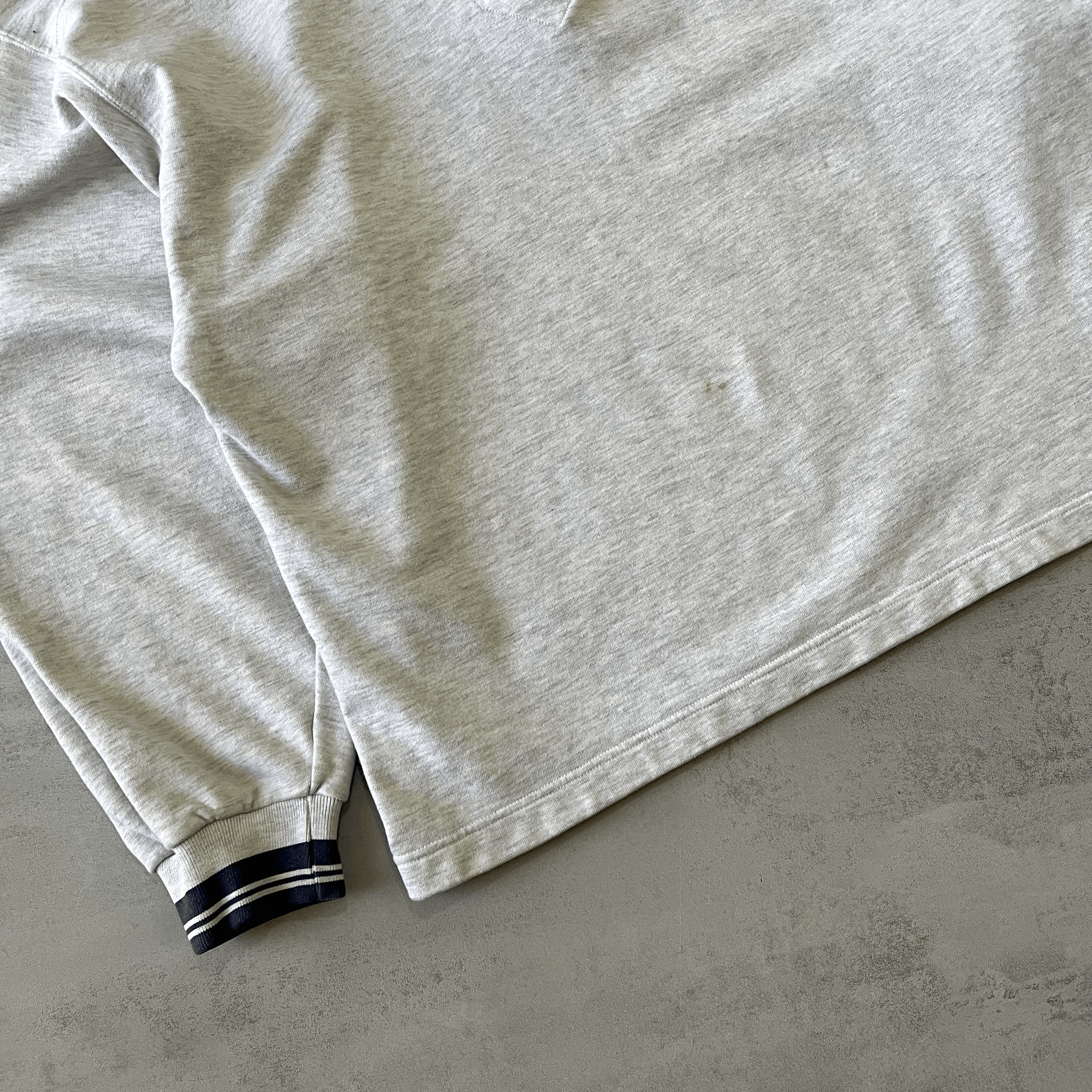 Nike 1990s 1/4 zip heavyweight embroidered sweatshirt (L)