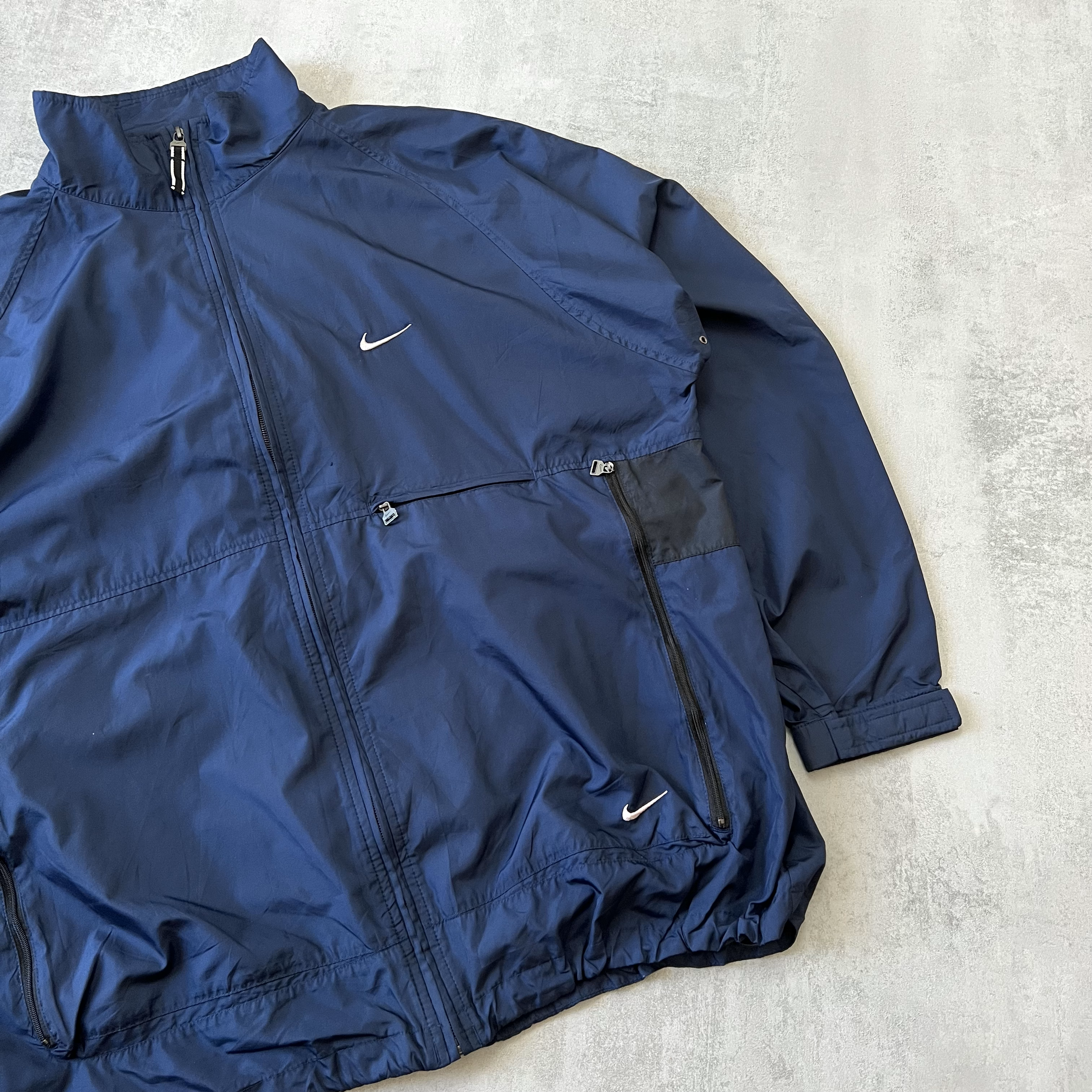 Nike 2000s double swoosh trackjacket (XL)