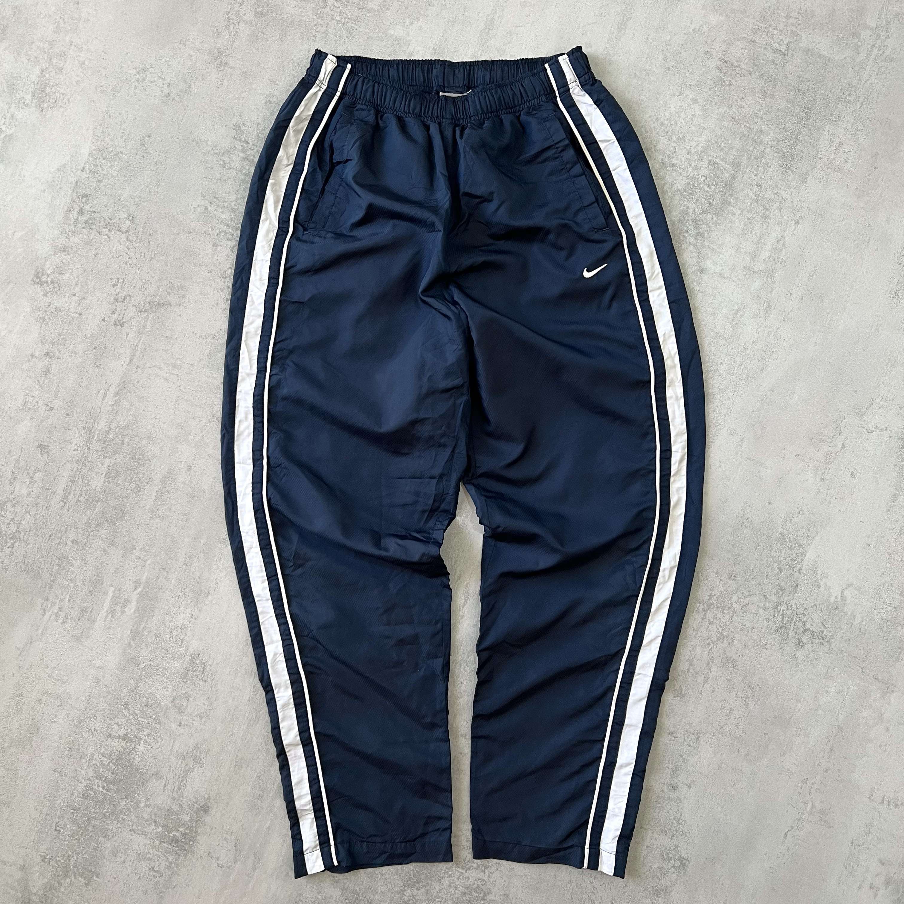 Nike 1990s striped trackpants (M)