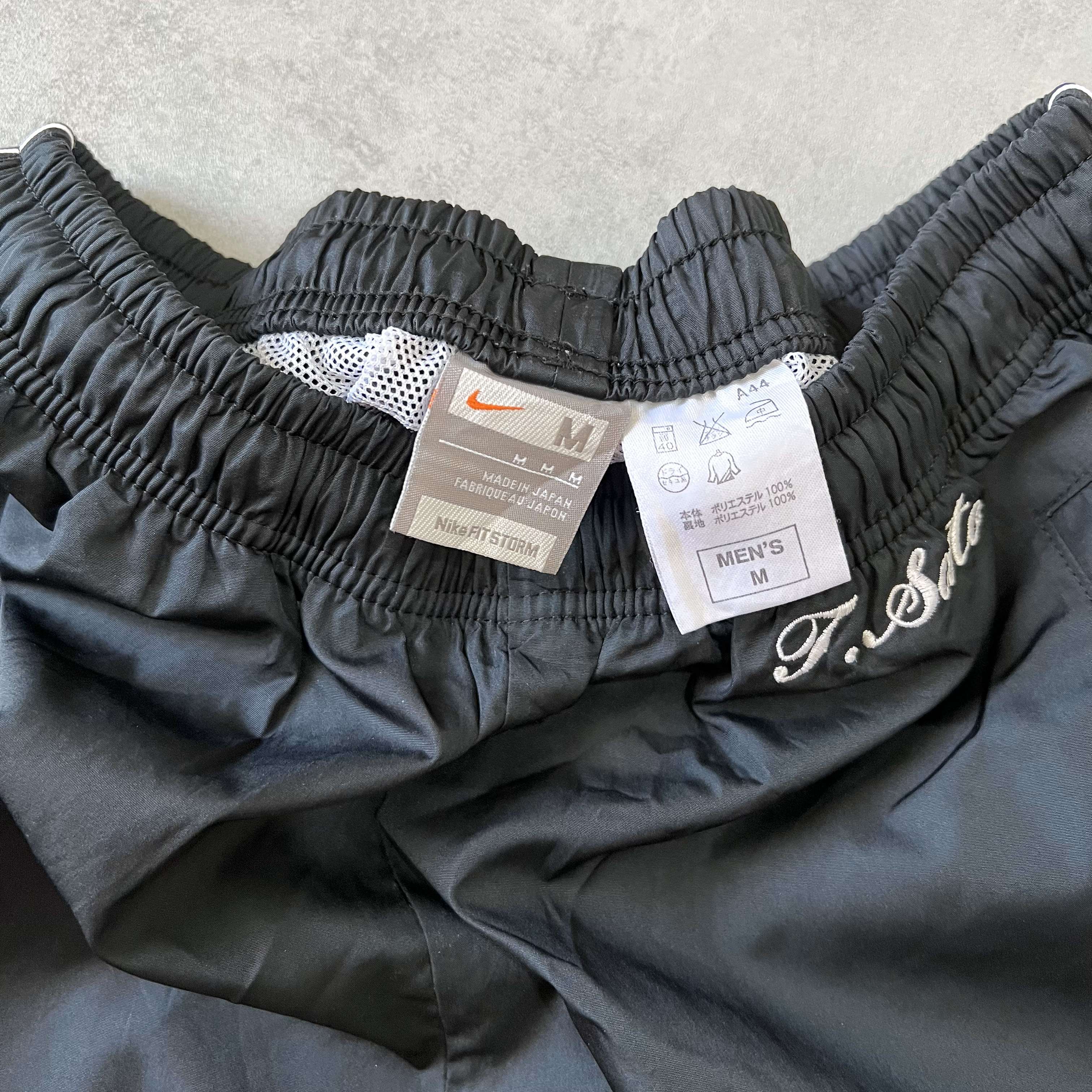 Nike 2000s center swoosh trackpants (M)