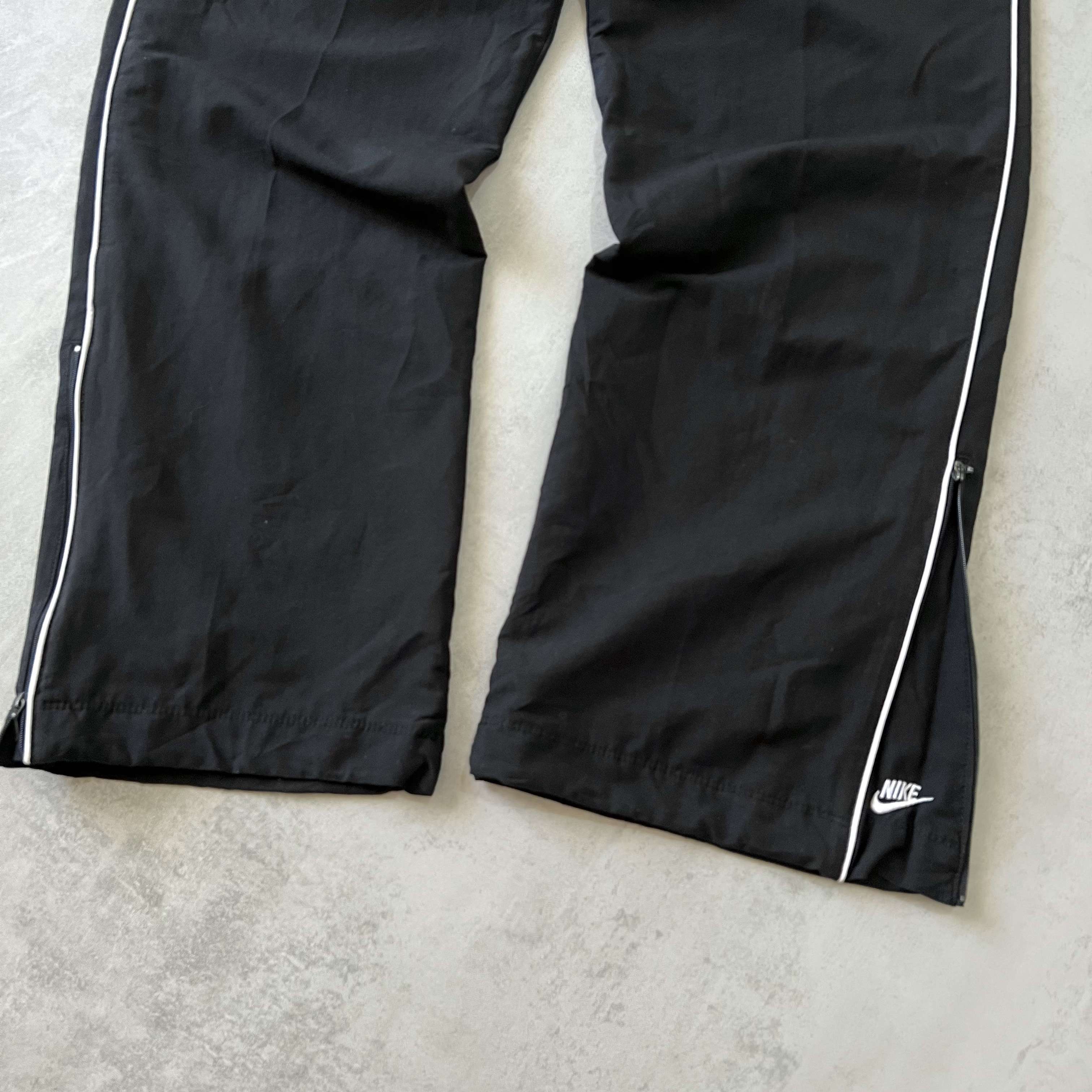 Nike 2000s double swoosh joggers (L)