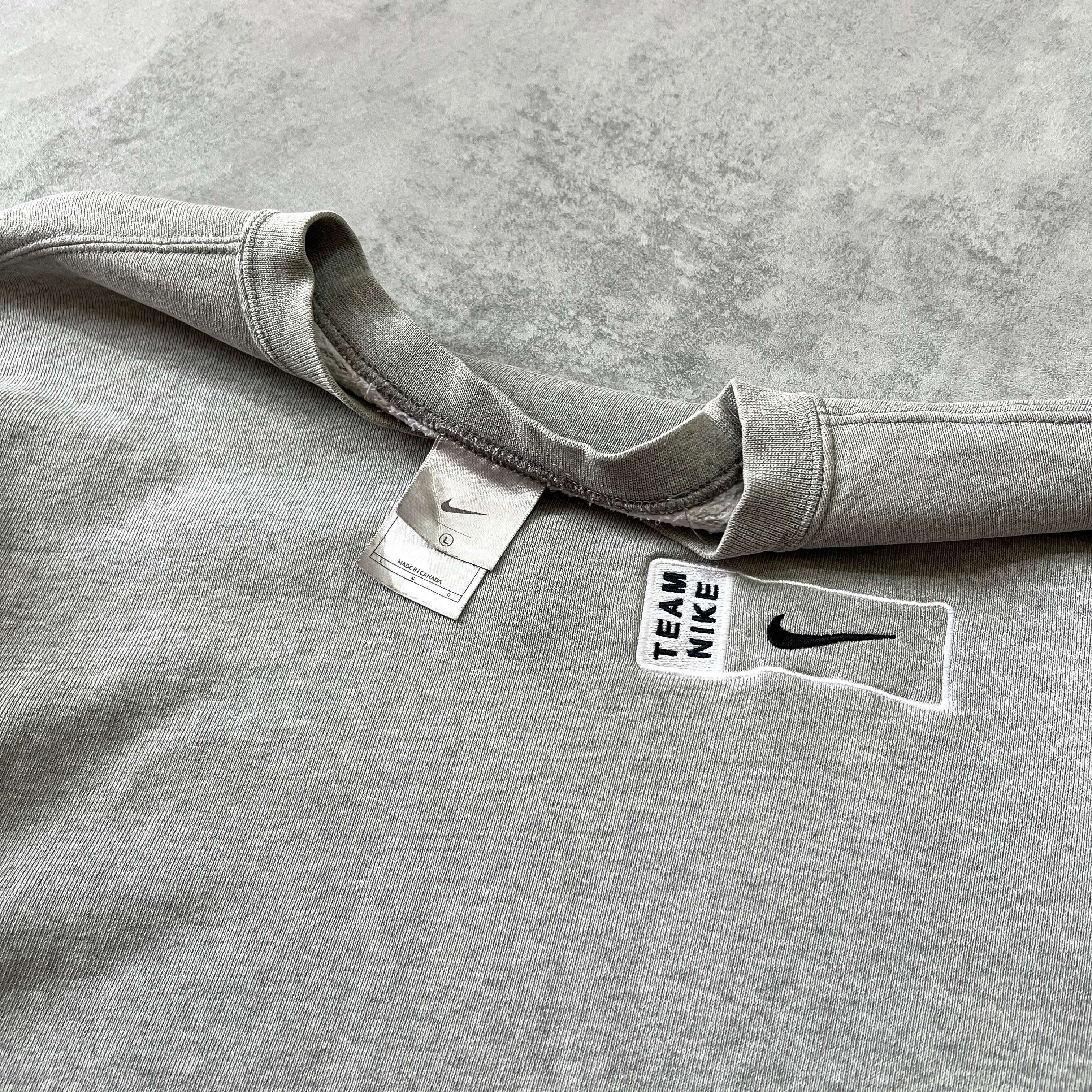 Nike 2000s heavyweight embroidered sweatshirt (M)