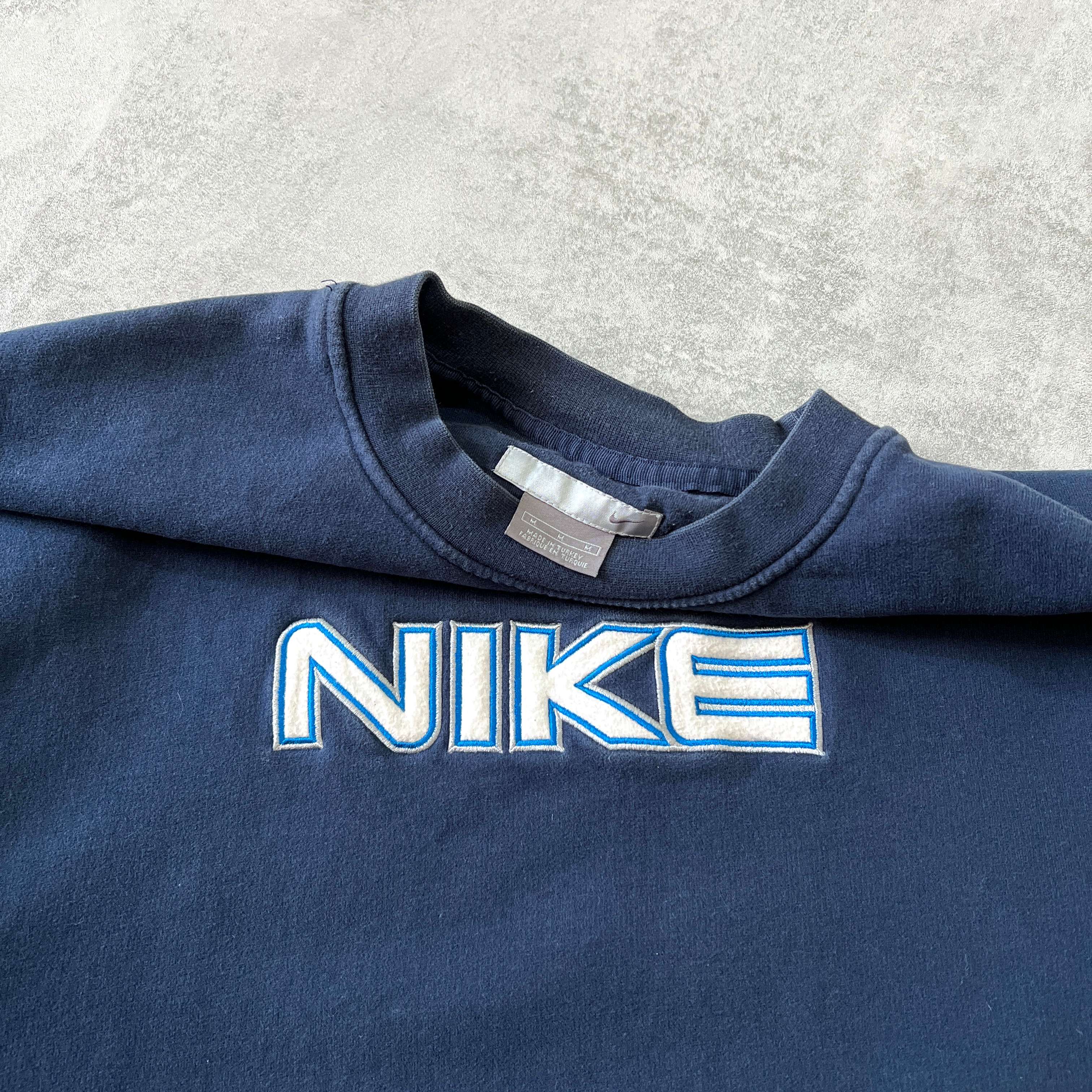 Nike 2000s heavyweight embroidered sweatshirt (L)