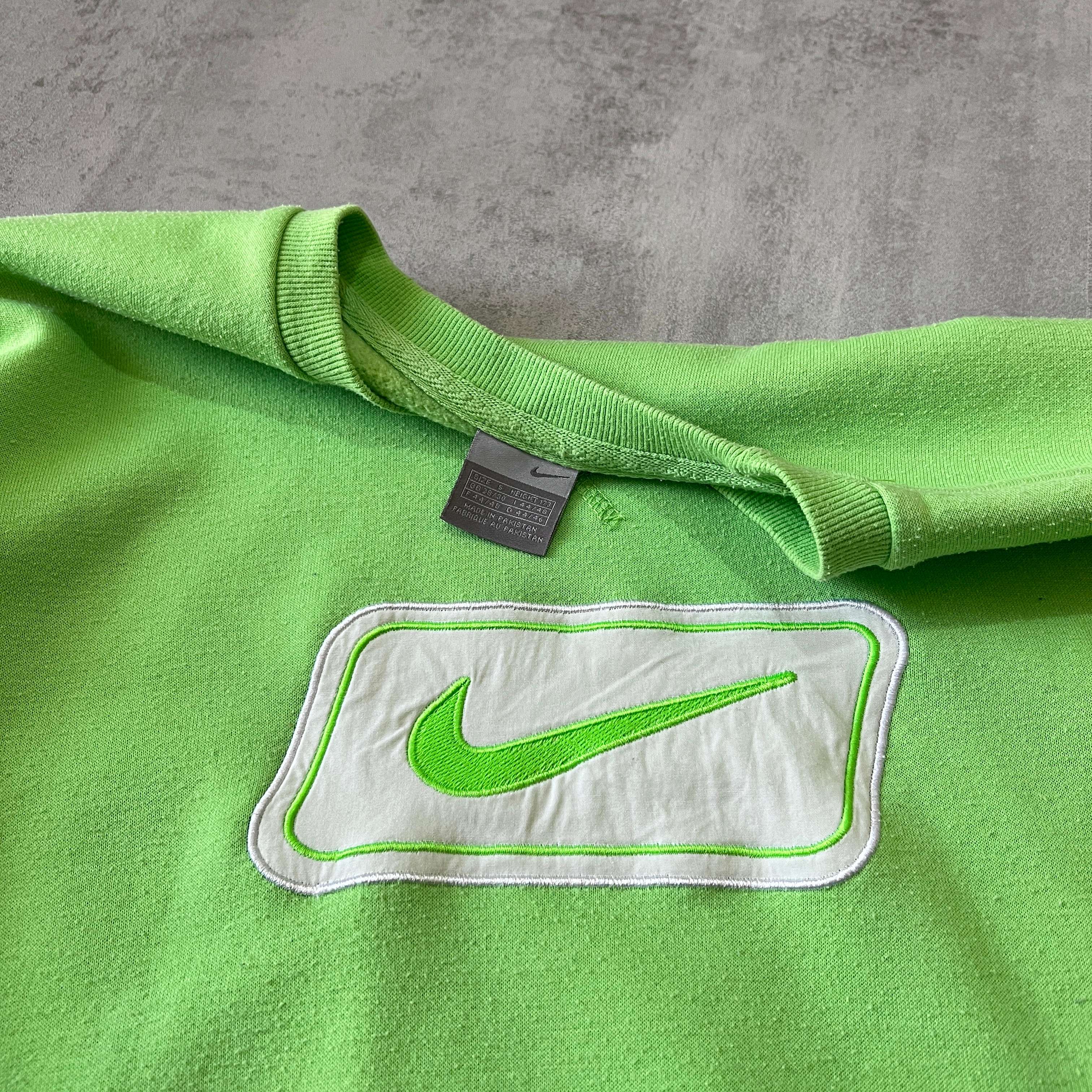 Nike 2000s heavyweight embroidered sweatshirt (M)