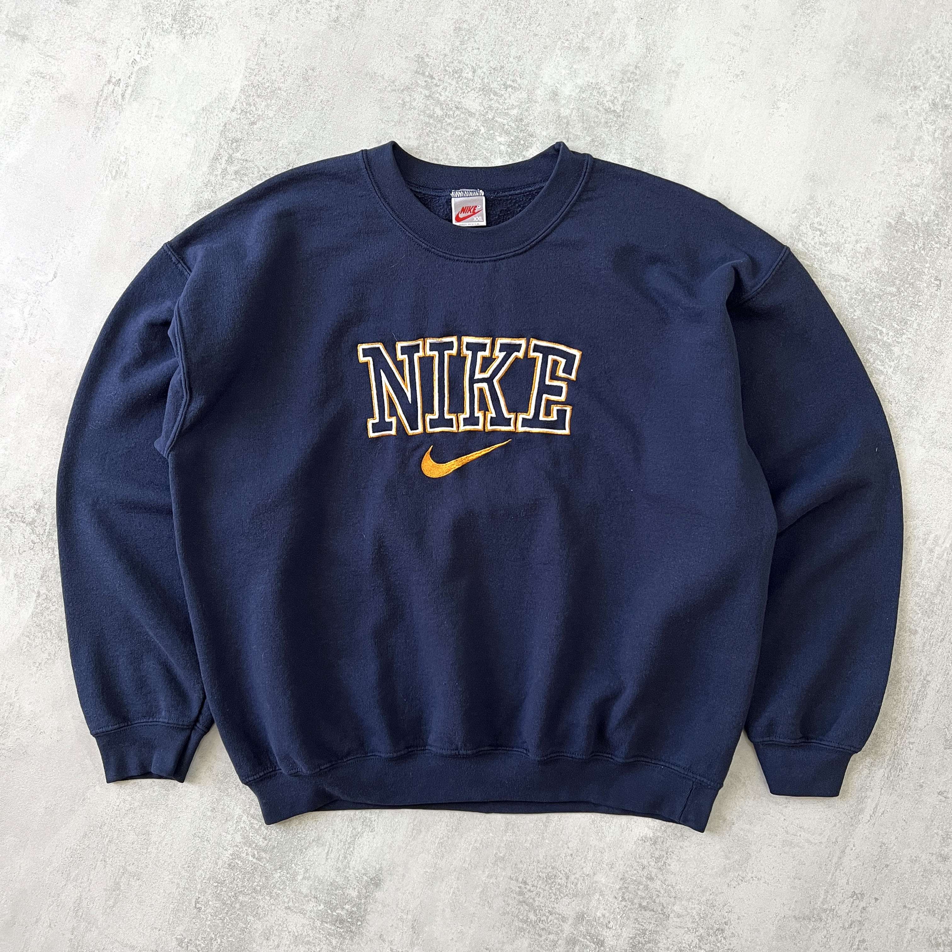 Nike RARE 1980s heavyweight crewneck sweatshirt (XL)