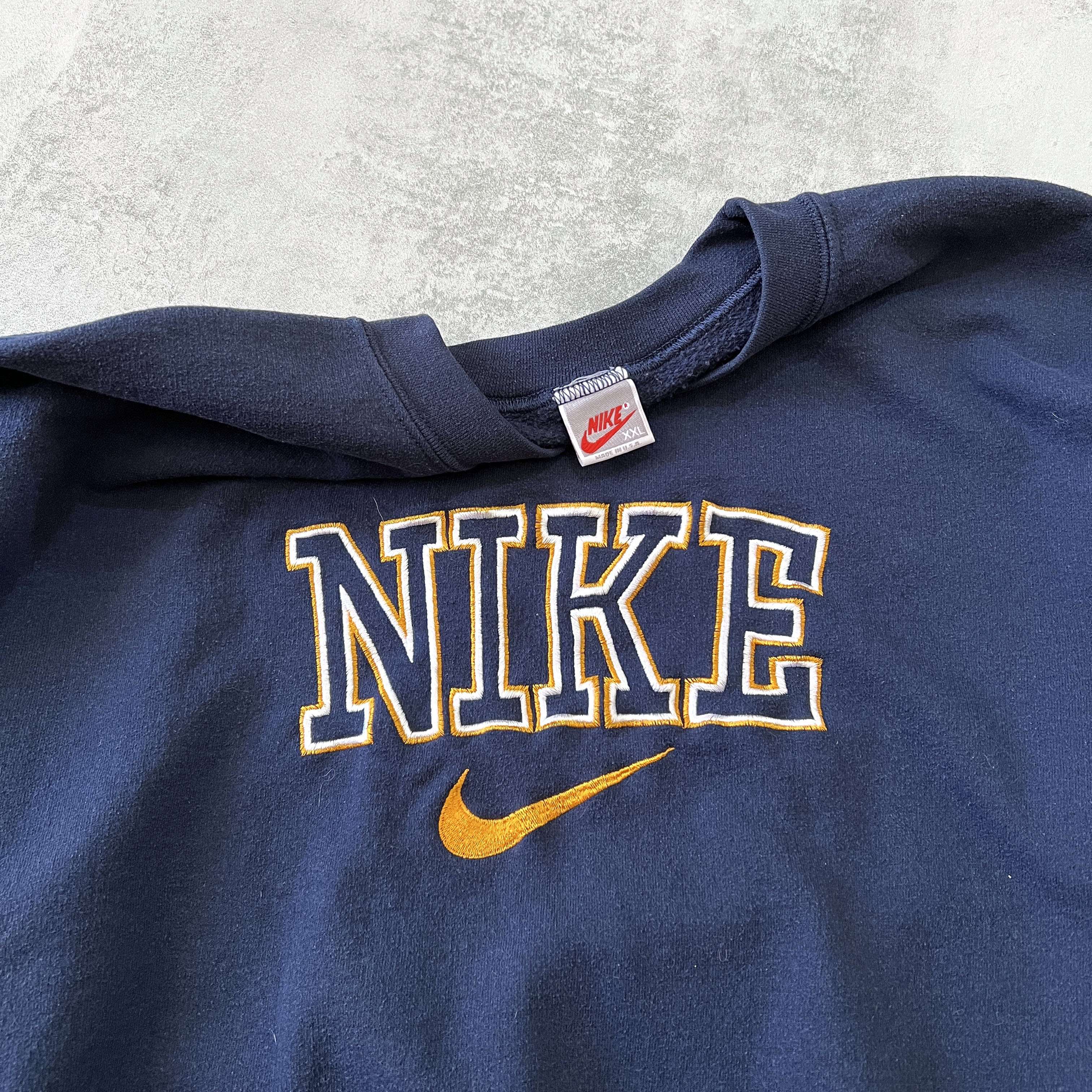 Nike RARE 1980s heavyweight crewneck sweatshirt (XL)