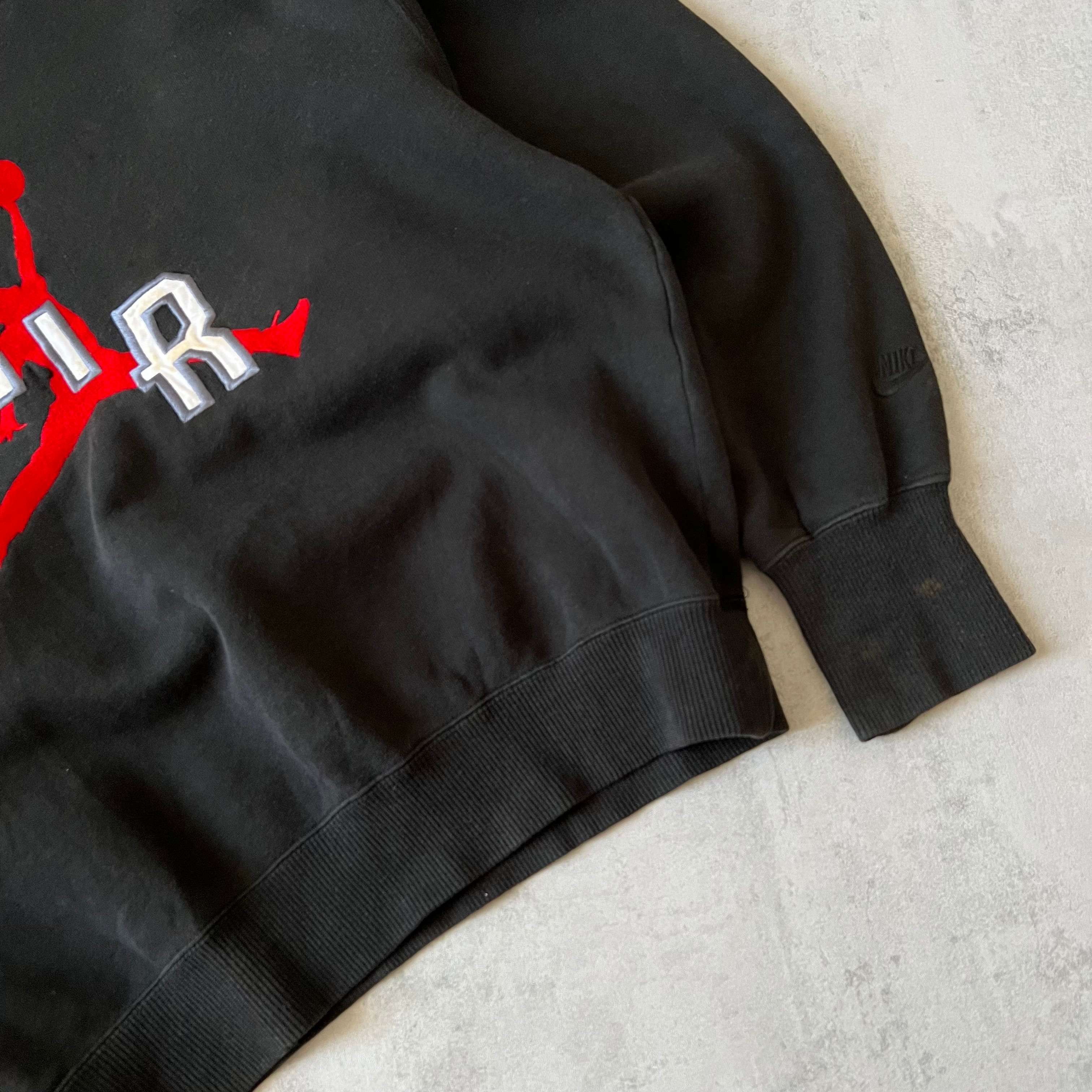 Nike RARE 1990s Air Jordan heavyweight embroidered sweatshirt (M)