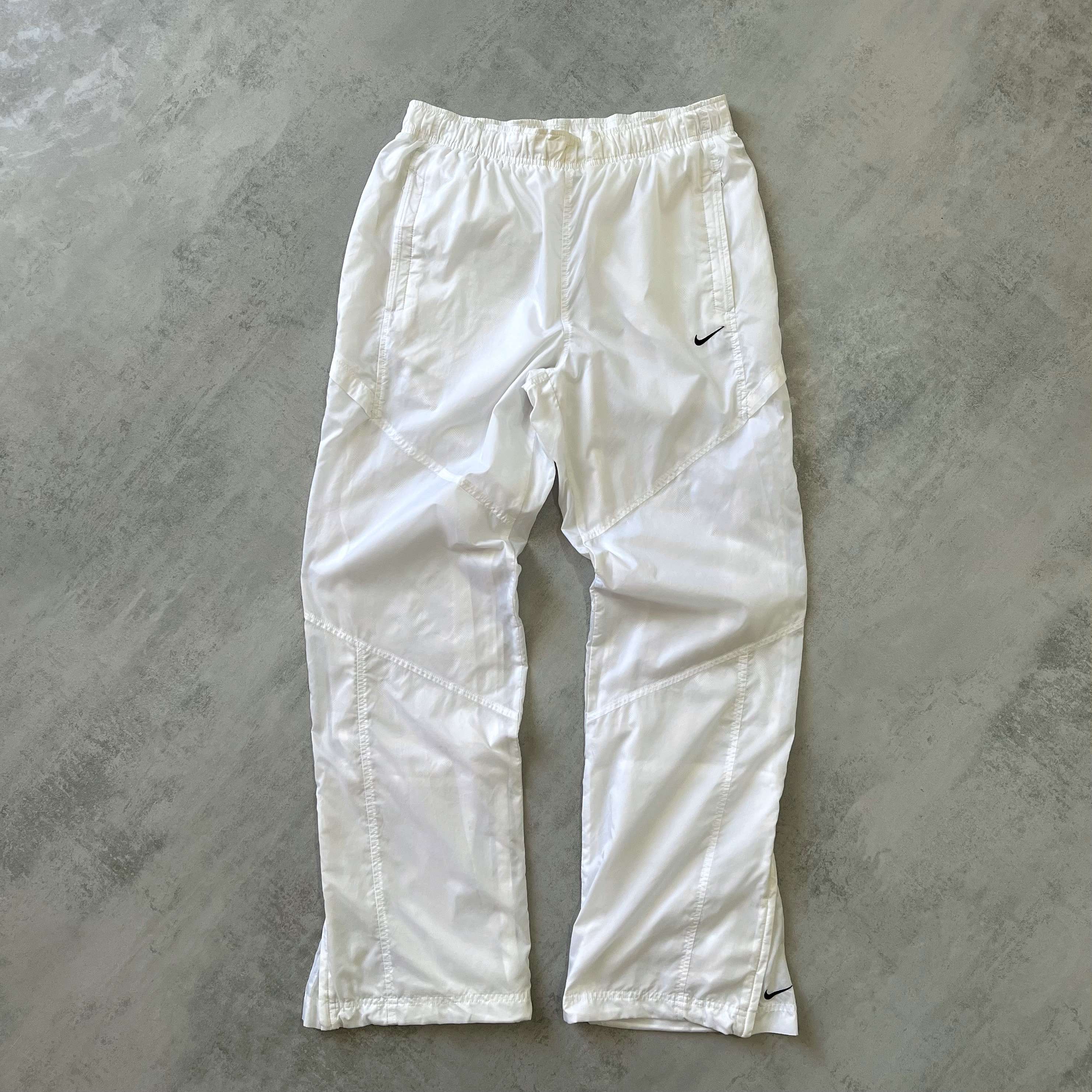 Nike RARE 2000s double swoosh trackpants (M)
