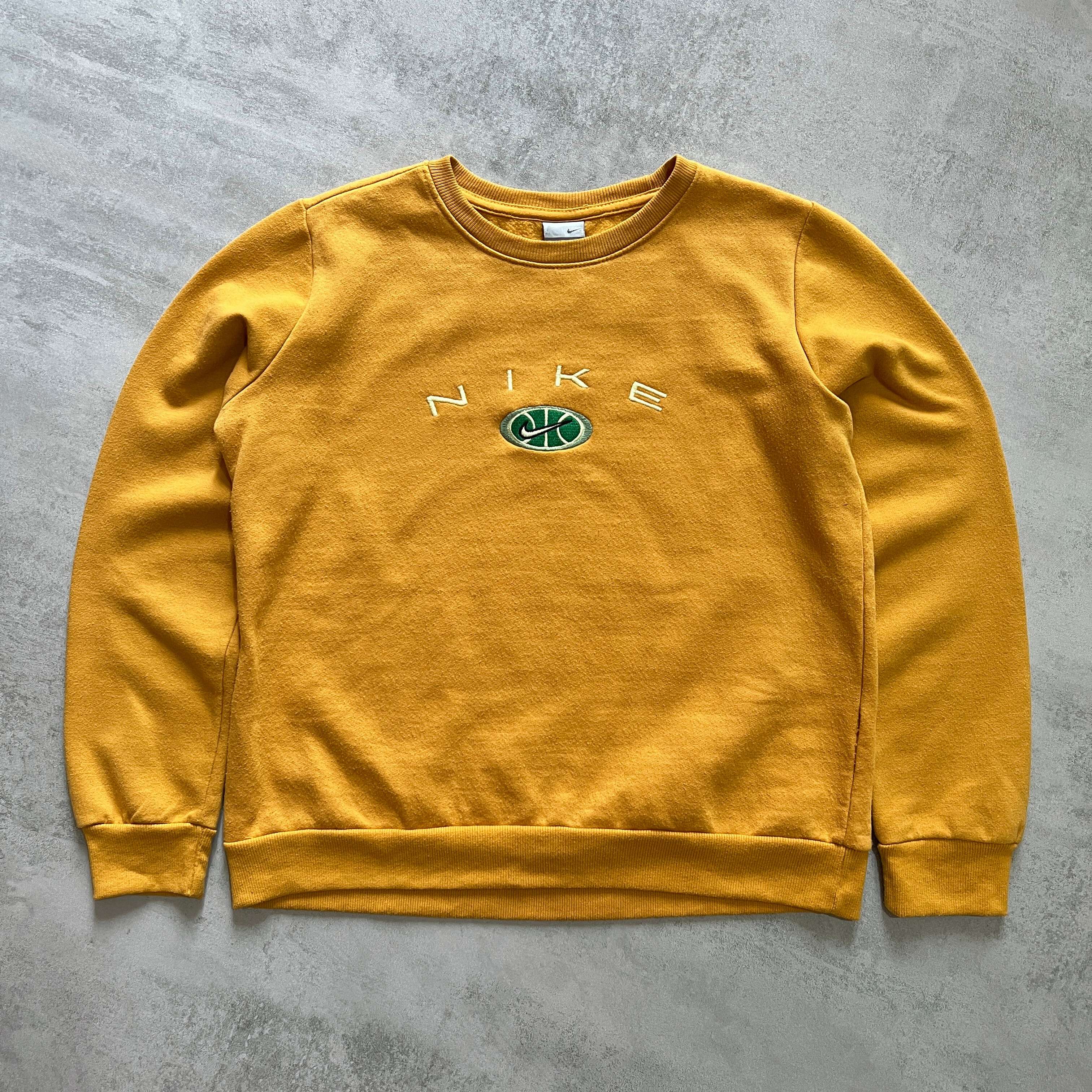 Nike RARE 2000s heavyweight embroidered sweatshirt (M)