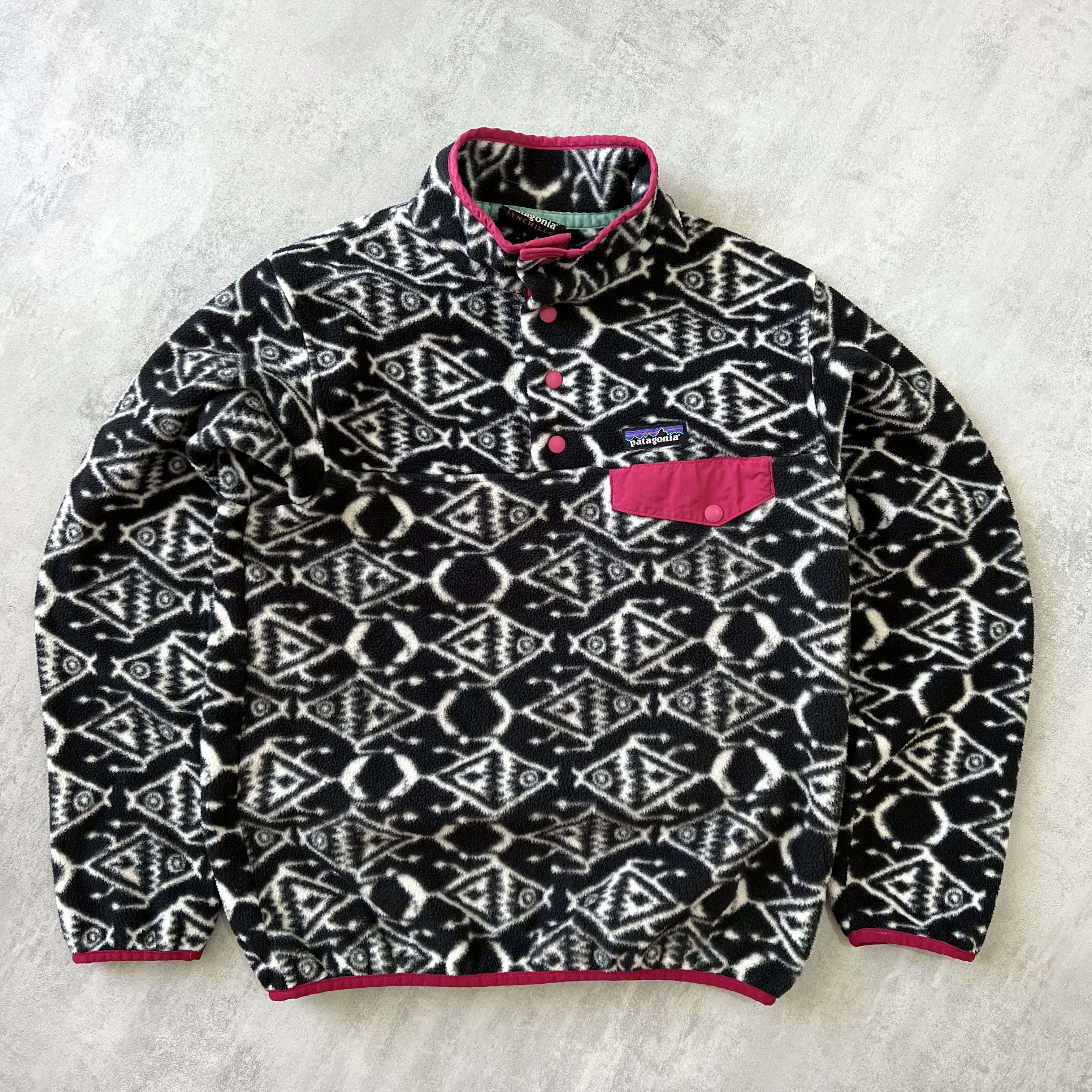 Patagonia Synchilla Azteca RARE 2000s Snaap-T fleece (S)