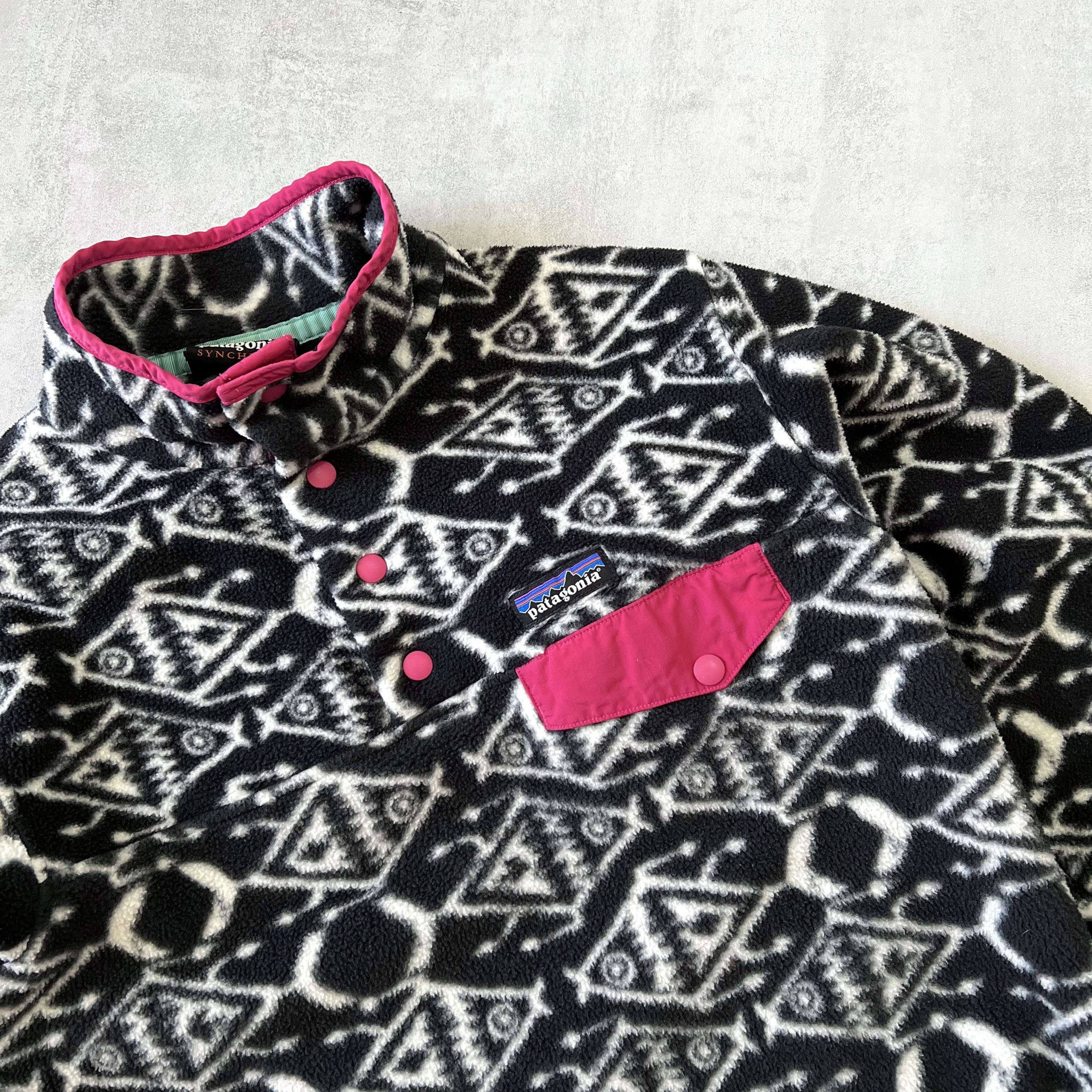 Patagonia Synchilla Azteca RARE 2000s Snaap-T fleece (S)