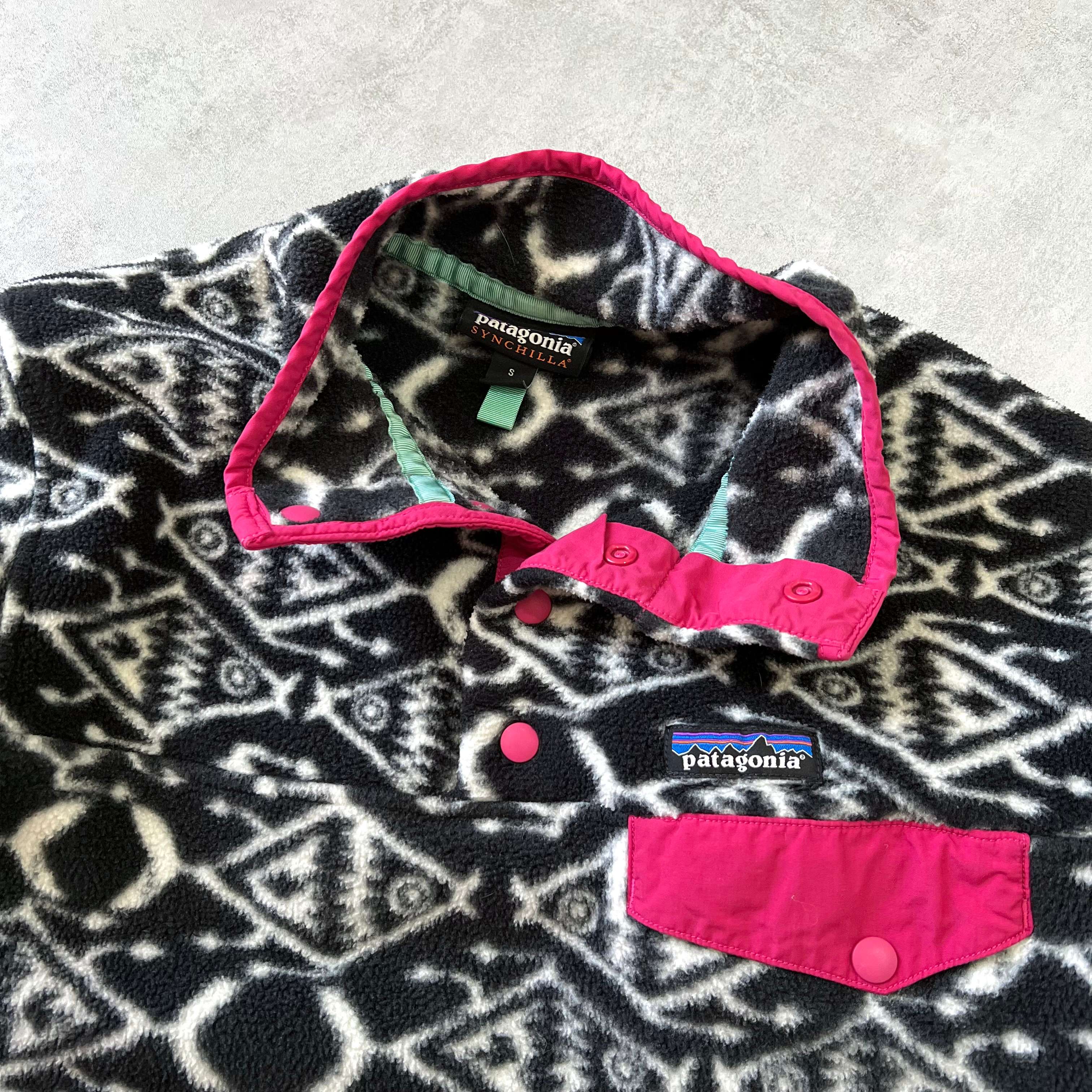 Patagonia Synchilla Azteca RARE 2000s Snaap-T fleece (S)