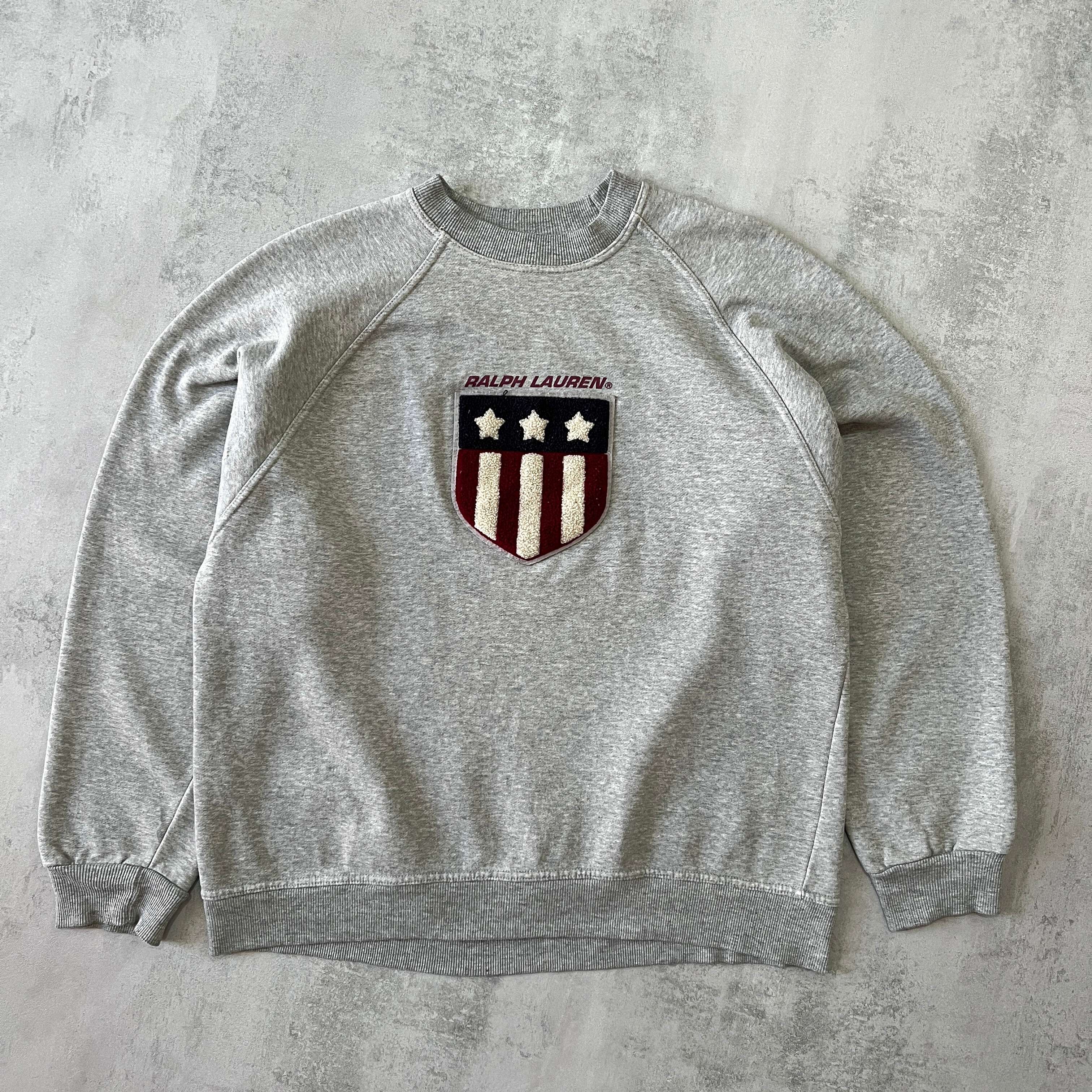 Polo Sport Ralph Lauren RARE 1990s crewneck sweatshirt (L)