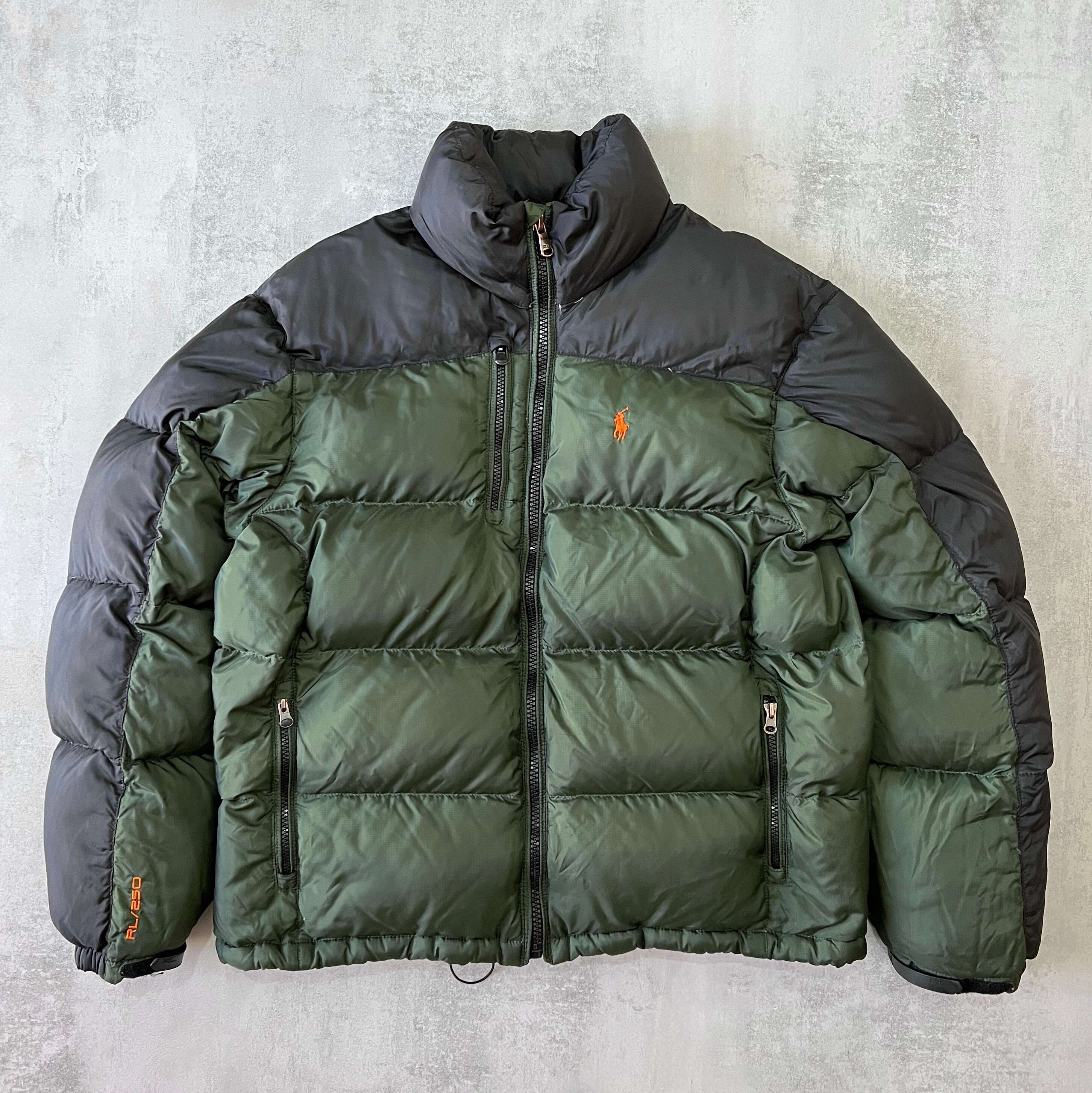 Ralph Lauren 1990s heavyweight puffer jacket (L)