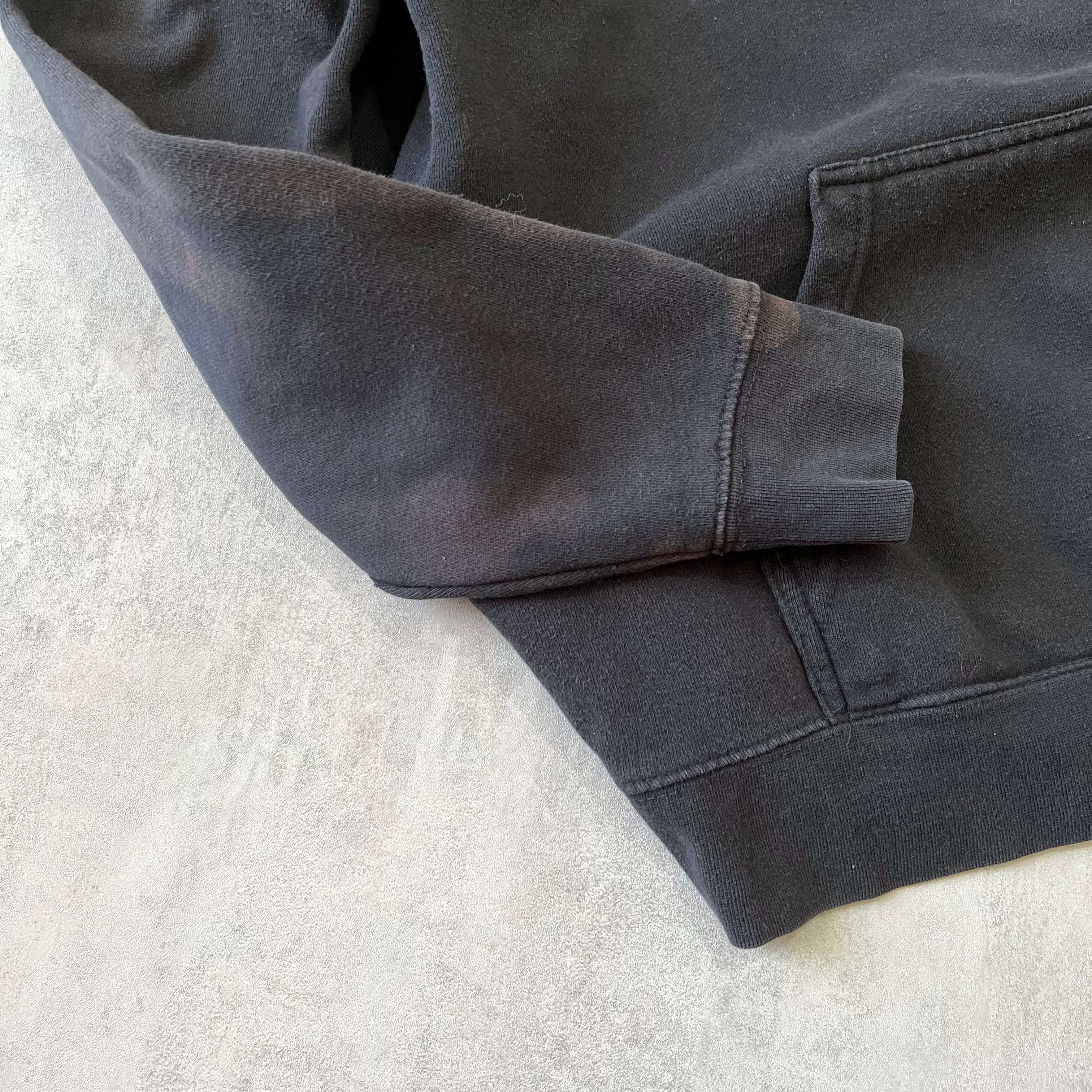 Stussy 2000s heavyweight embroidered hoodie (L)