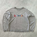 Burberry's 1990s embroidered sweatshirt (M)