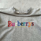 Burberry's 1990s embroidered sweatshirt (M)