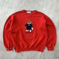 Burberry's 1990s heavyweight embroidered sweatshirt (S)