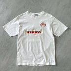 Burberry's Teddy RARE 1990s embroidered t-shirt (L)