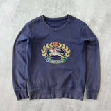 Burberry's 1990s embroidered sweatshirt (S)