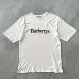 Burberry's 1990s embroidered t-shirt (L)
