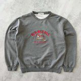 Burberry's 1990s heavyweight embroidered sweatshirt (M)