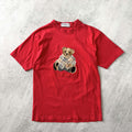 Burberry's 1990s women's embroidered t-shirt (M)