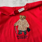Burberry's RARE 1990s heavyweight longsleeve grapich sweatshirt (M)