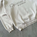 Dior RARE 1990s embroidered sweatshirt (M)